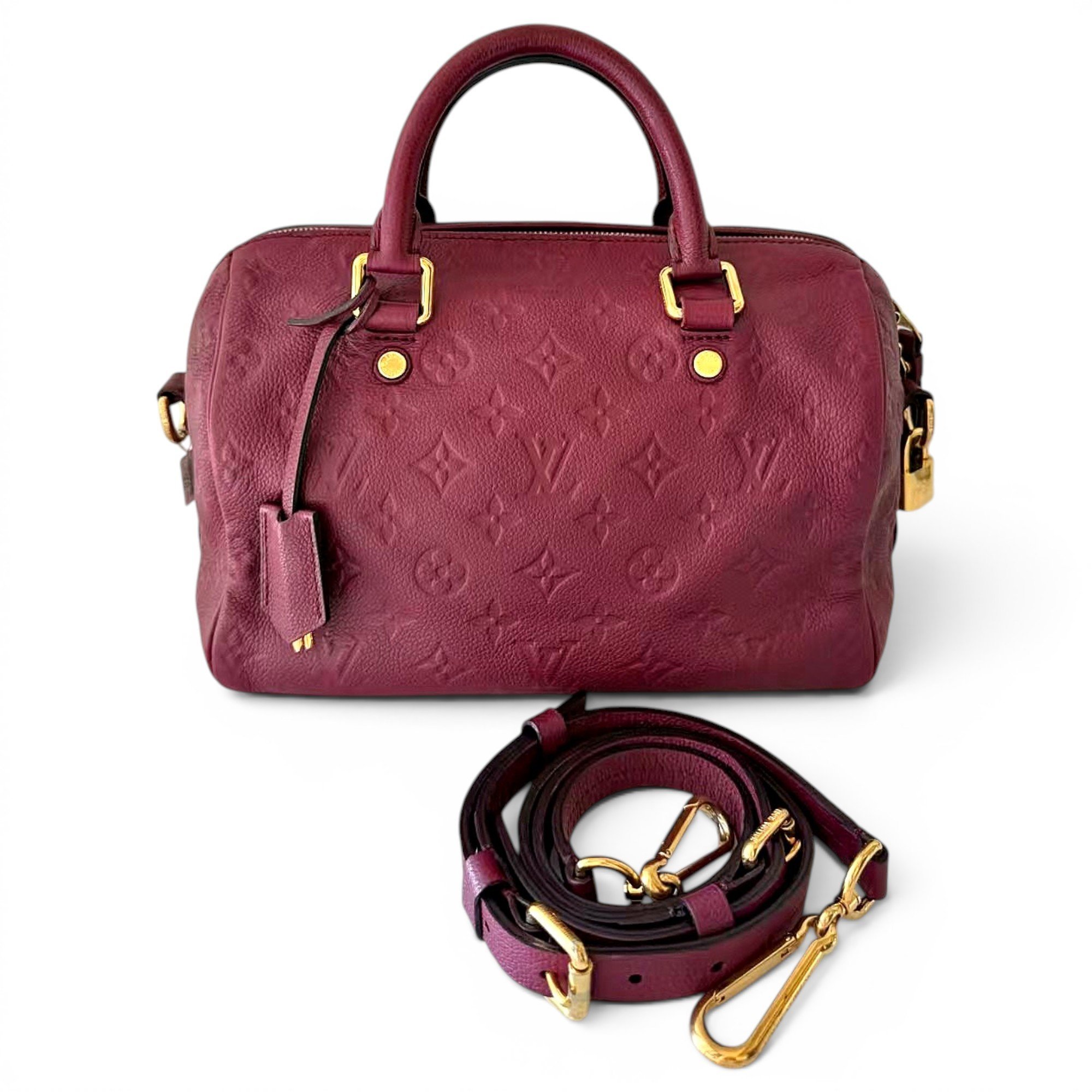 Speedy Bandoulière leather handbag