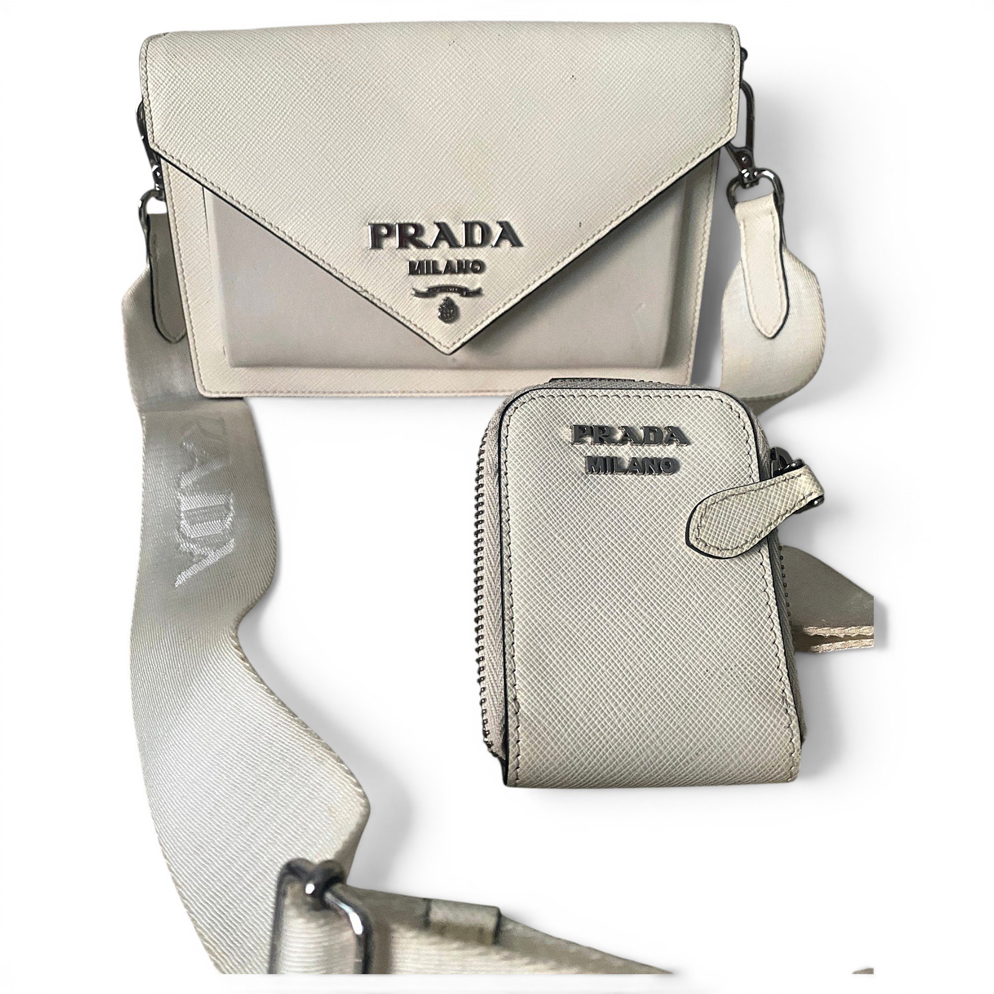Leather crossbody bag
