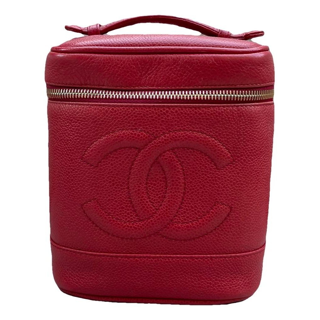 Trendy CC Vanity leather handbag
