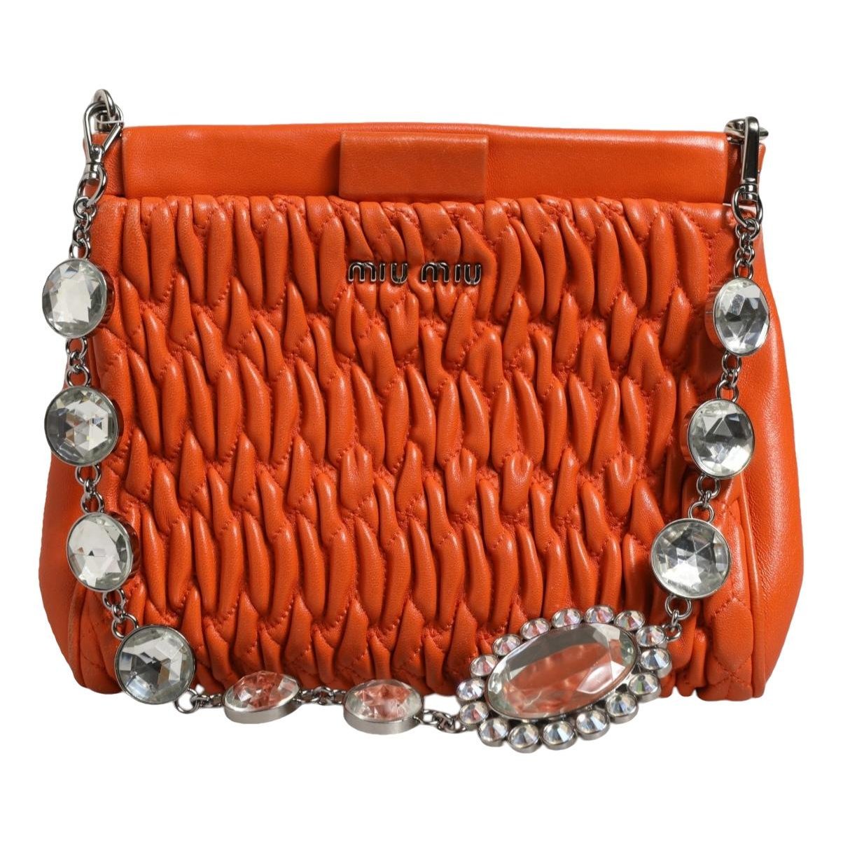 Leather crossbody bag