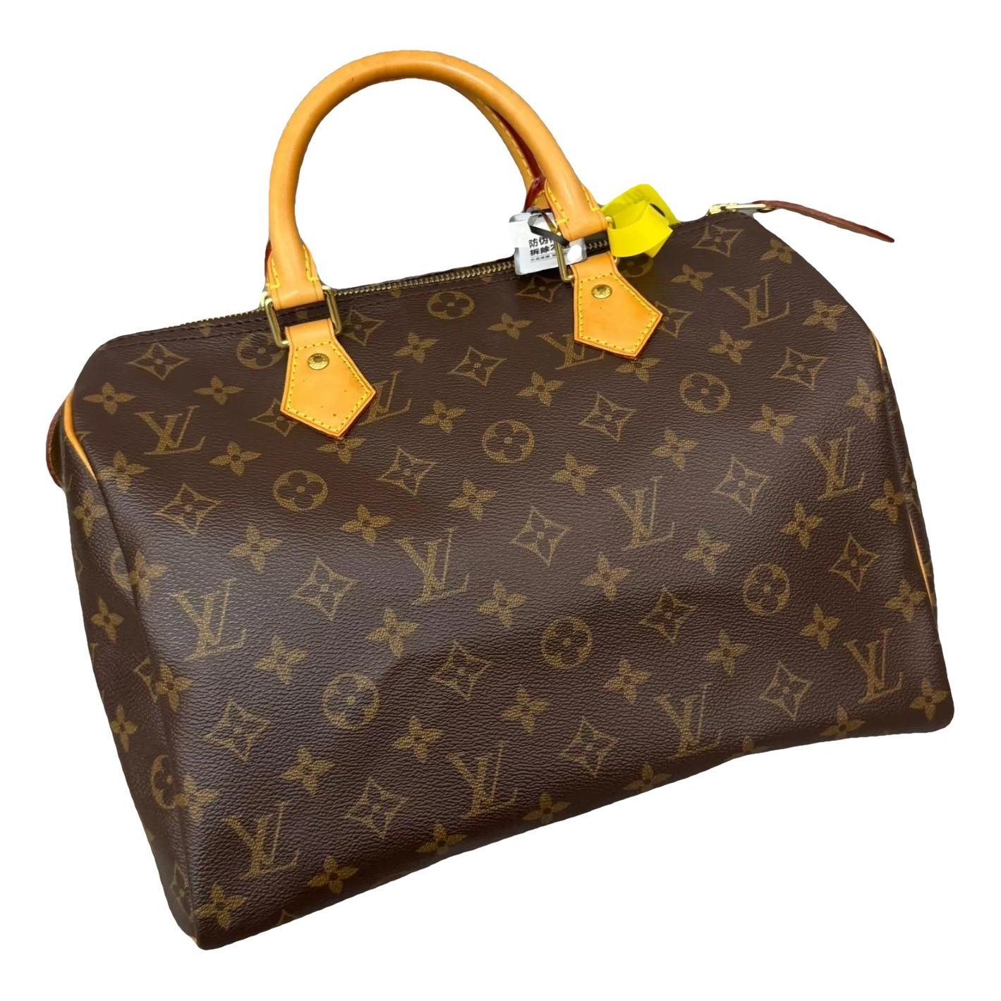 Speedy leather handbag