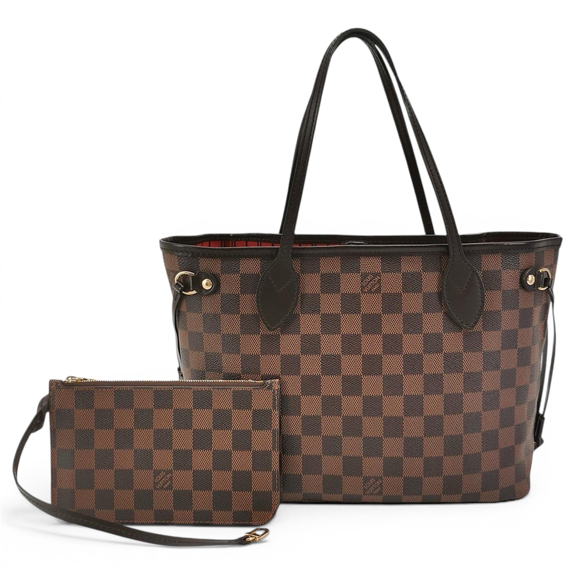 Neverfull leather handbag