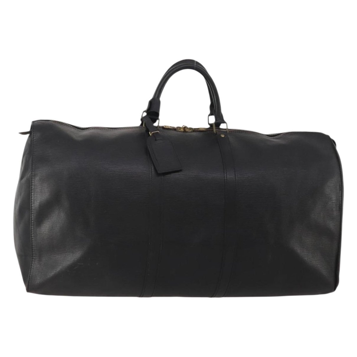 Keepall leather travel bag