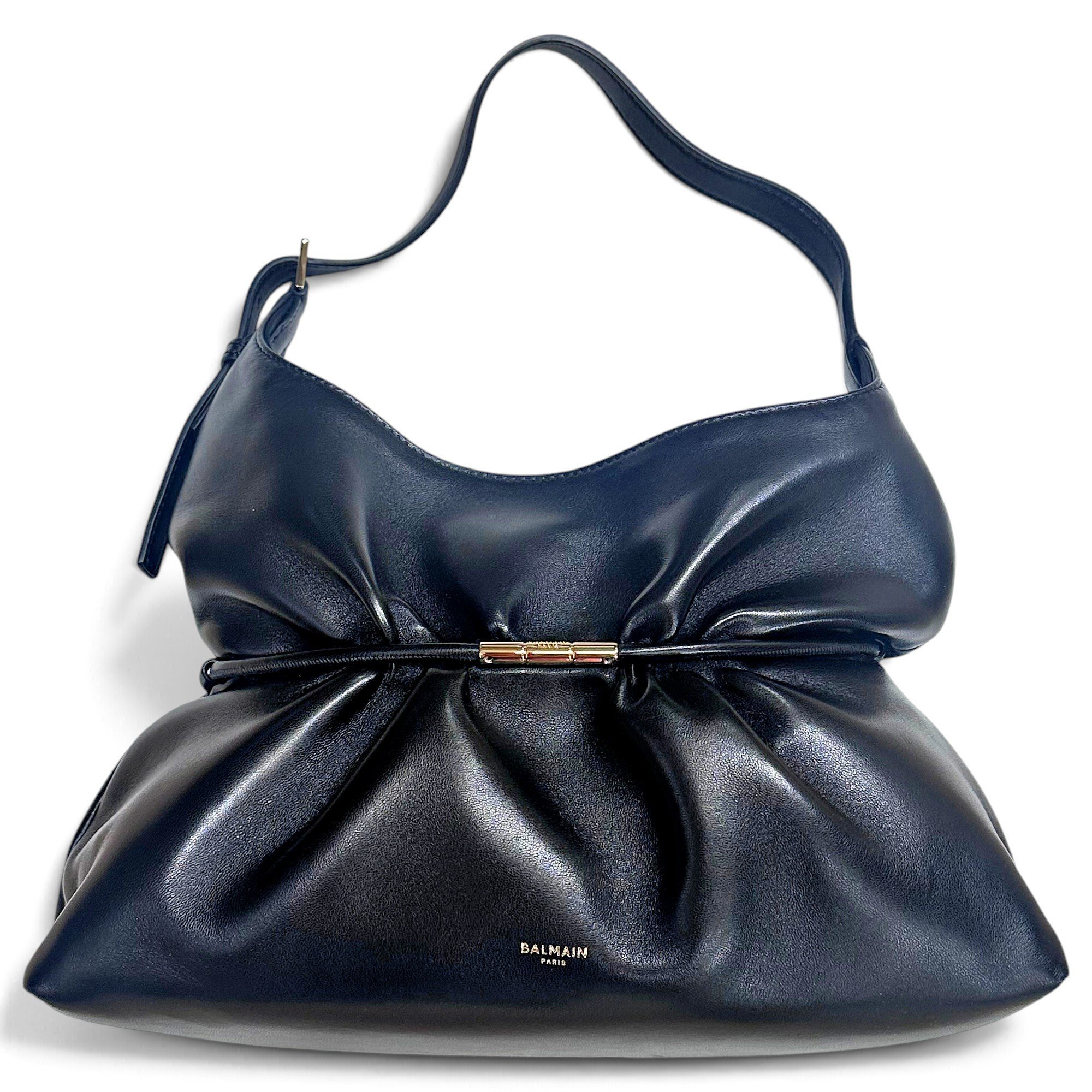 Balmain Sphynx leather handbag