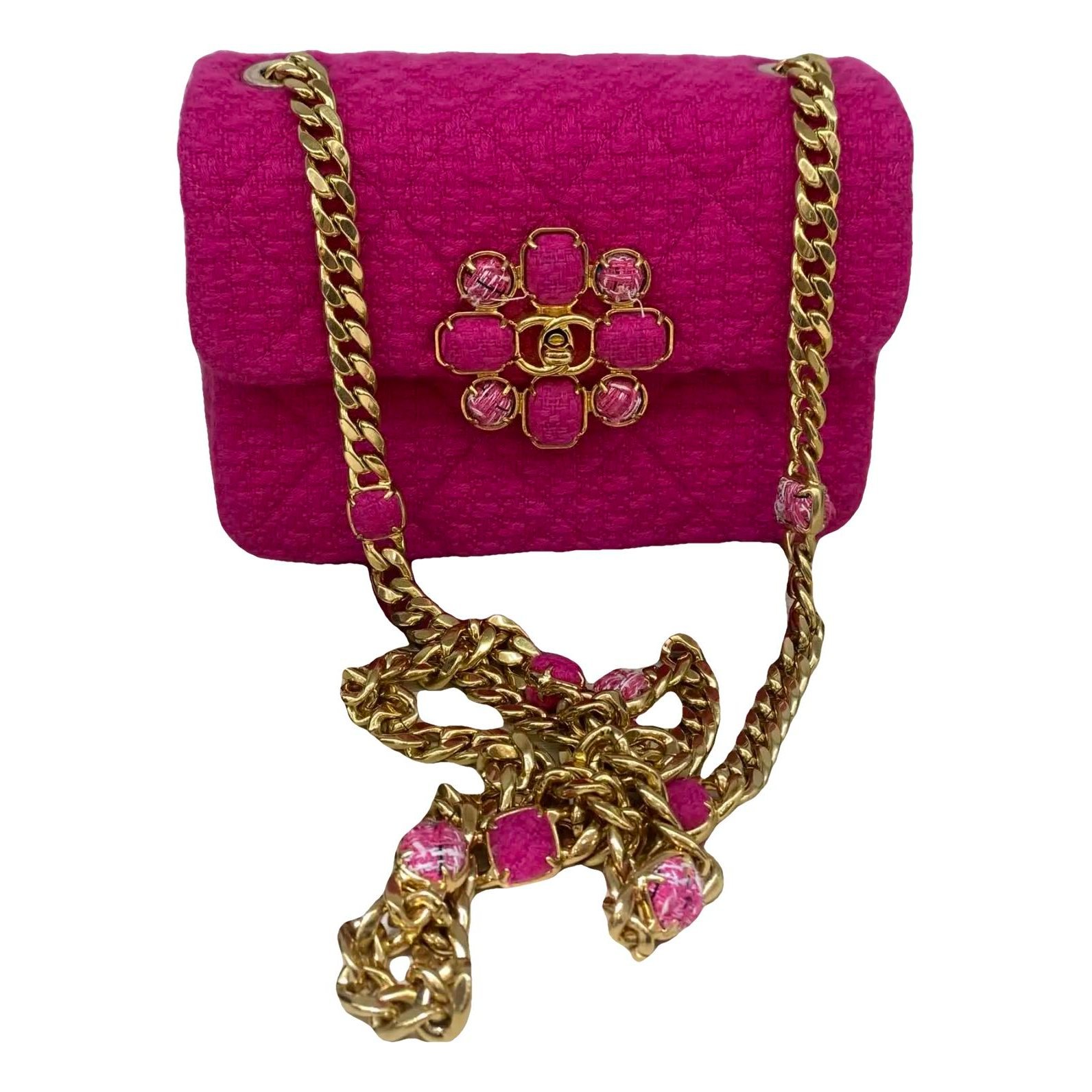 Timeless/Classique tweed crossbody bag