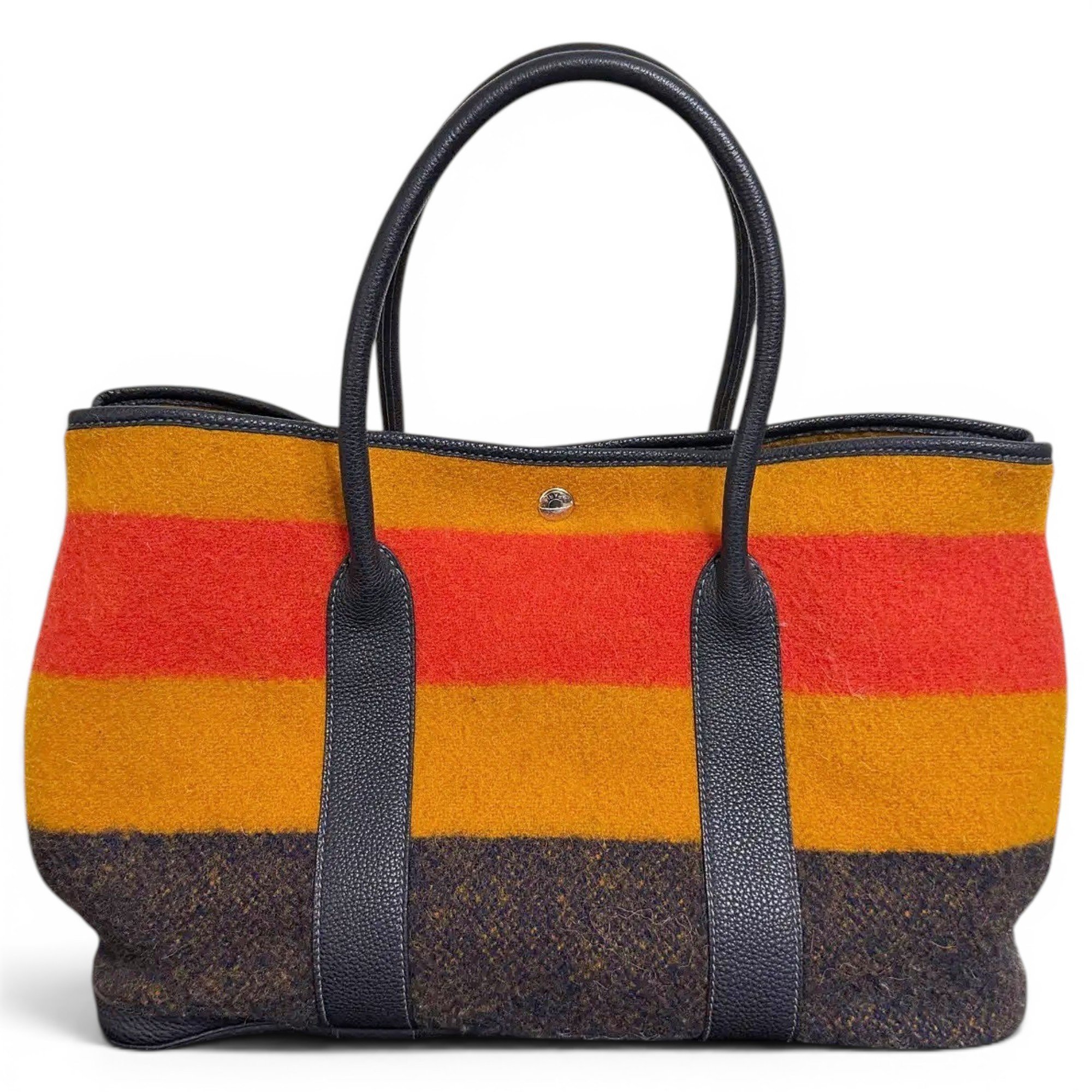 Garden Party tweed handbag