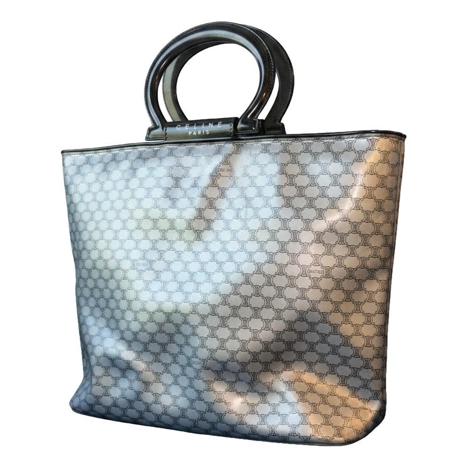 Patent leather tote