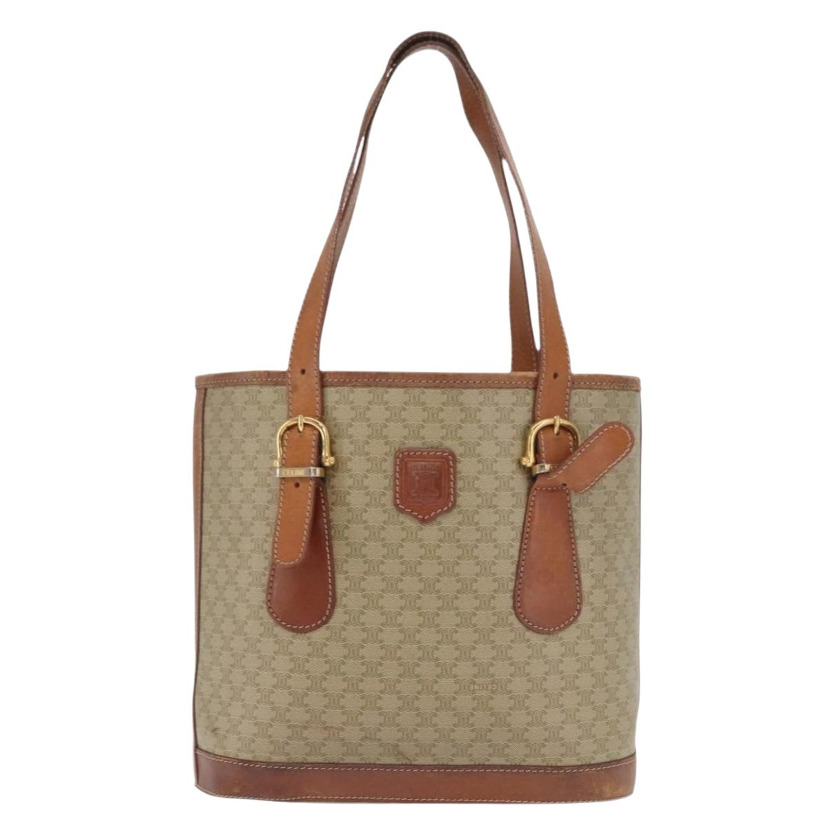 Leather tote