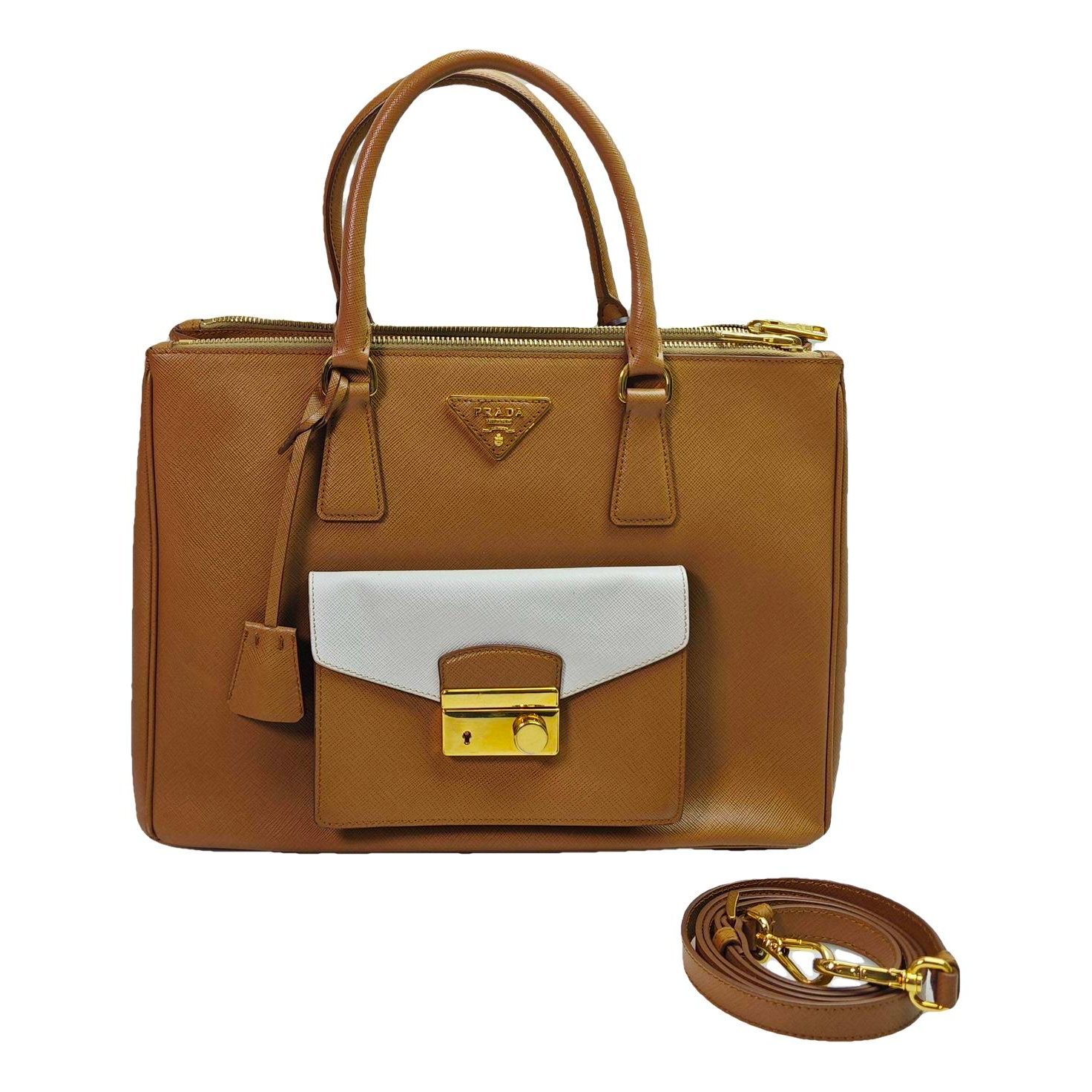 Galleria leather handbag