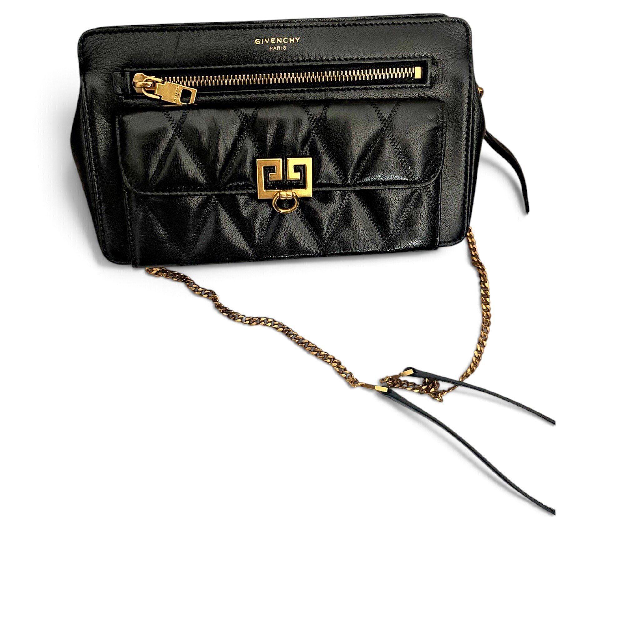 Leather crossbody bag