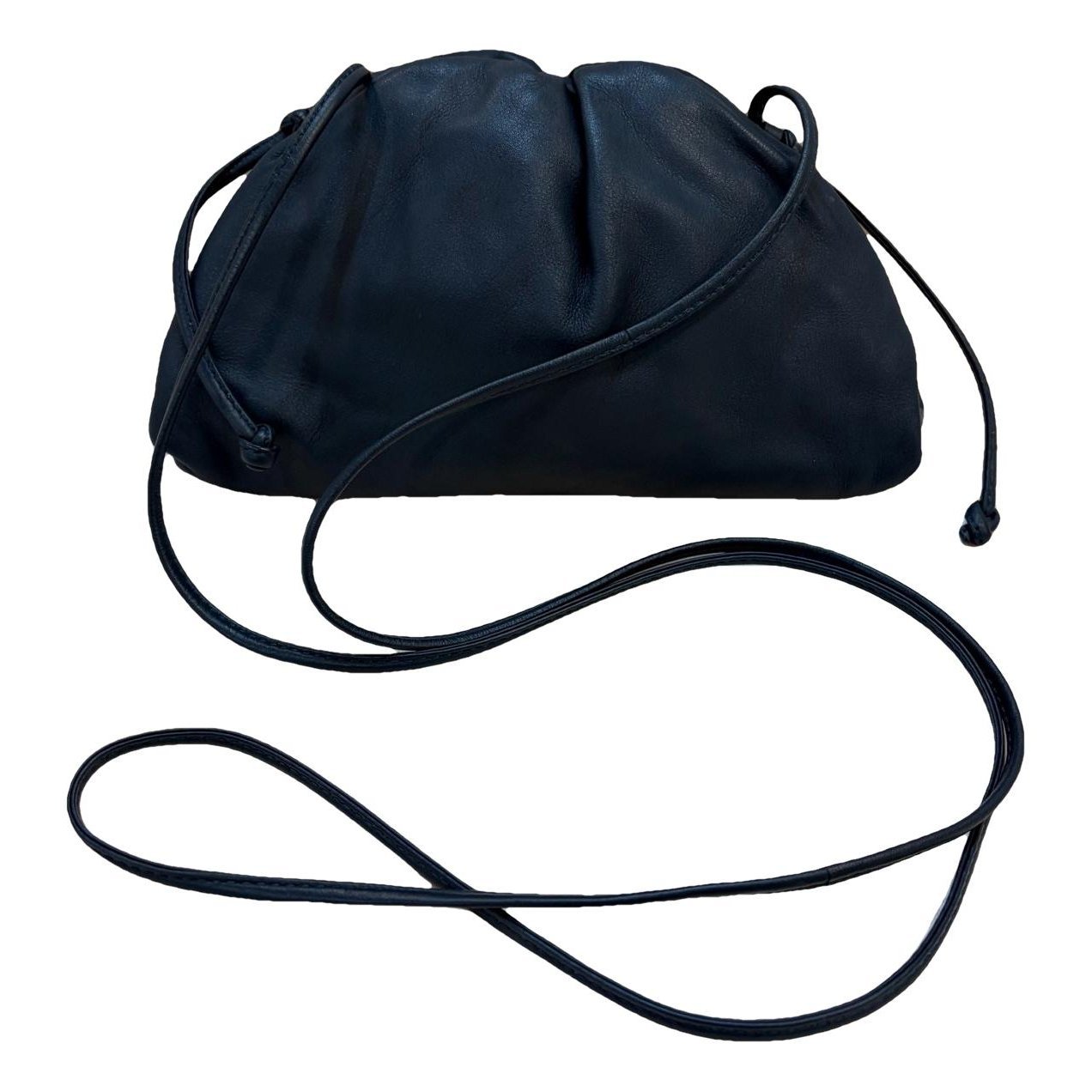 Pouch leather handbag
