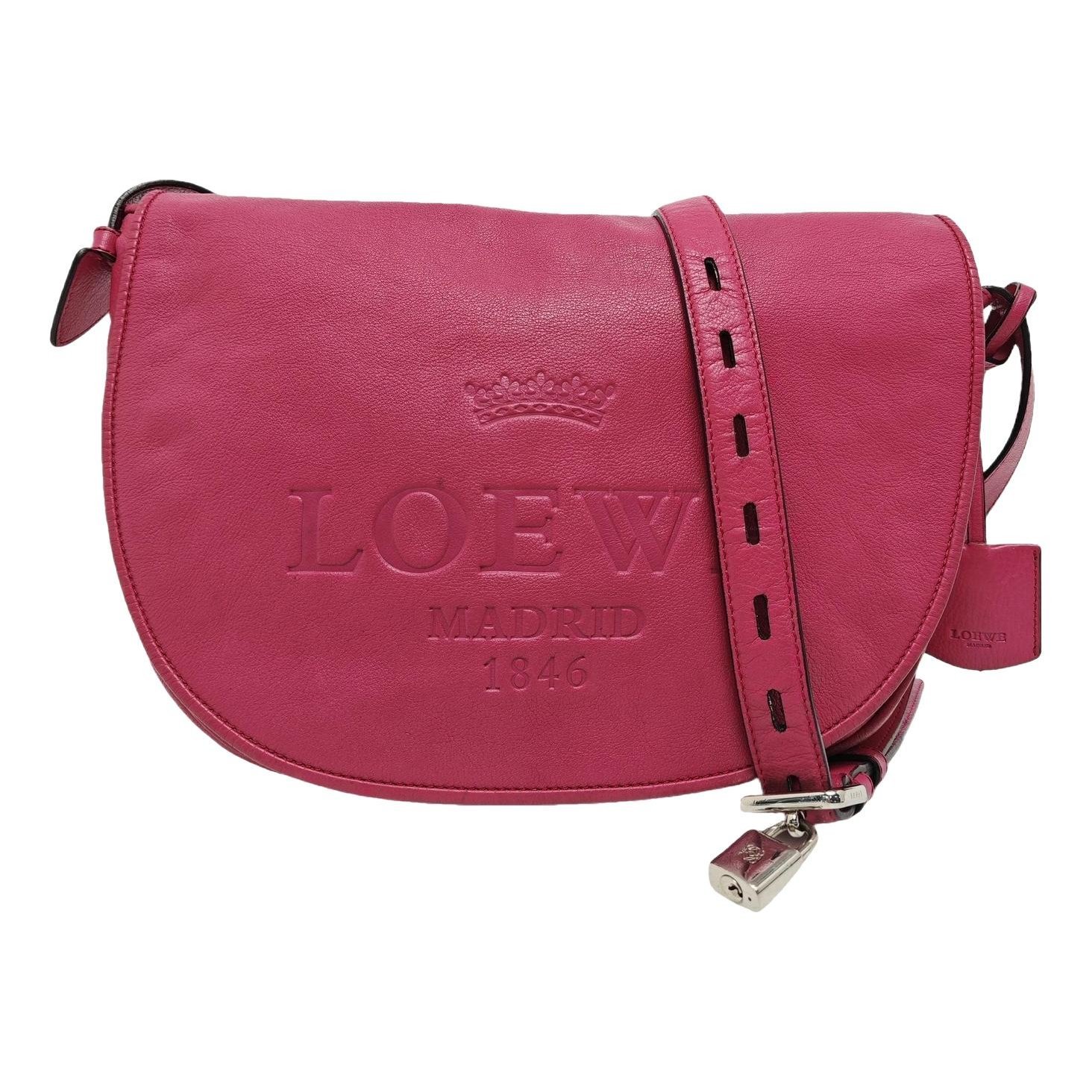 Leather handbag