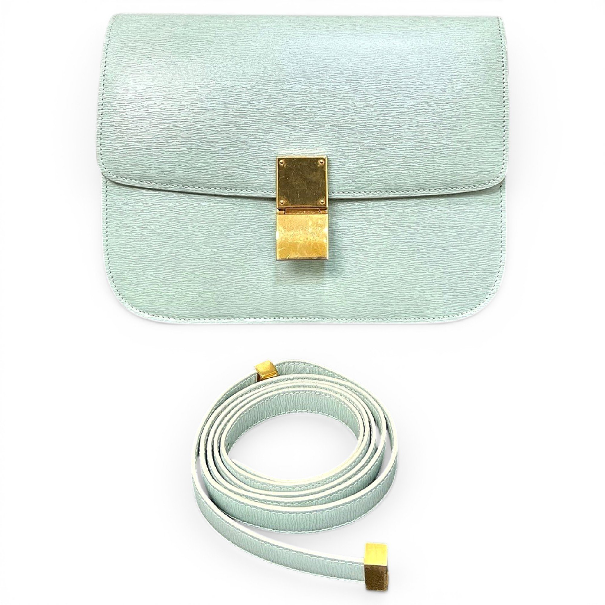 Classic leather handbag