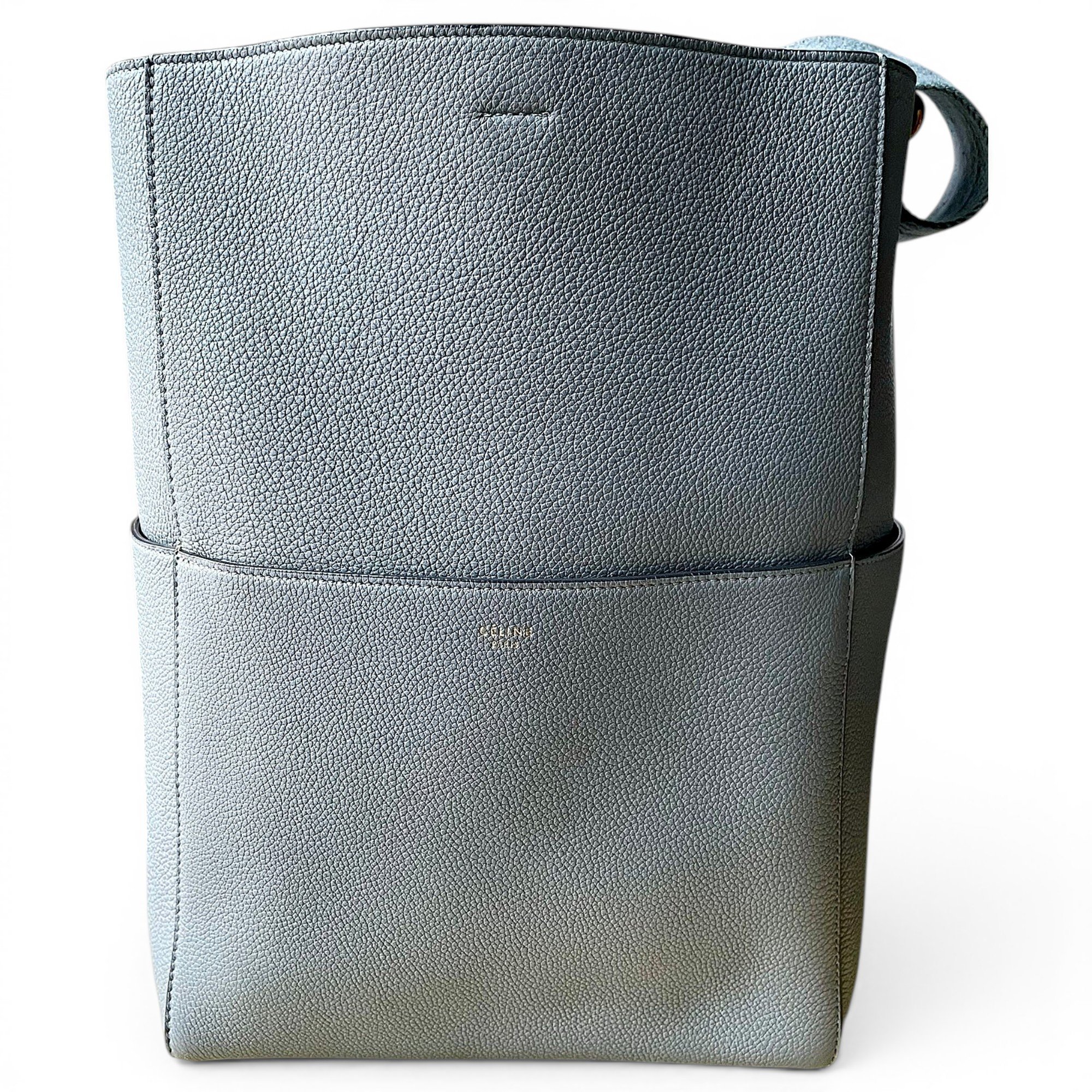 Seau Sangle leather tote