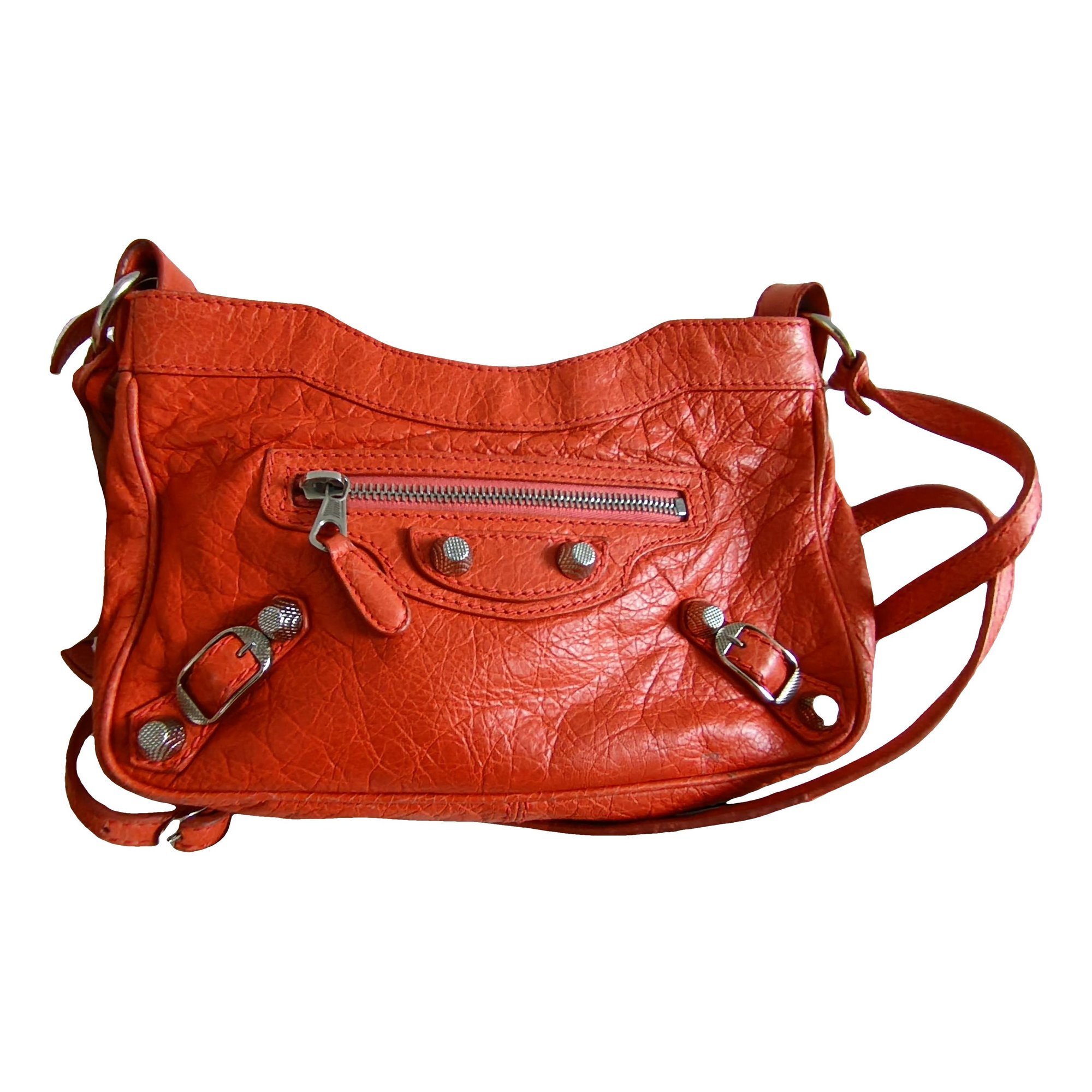 Leather crossbody bag
