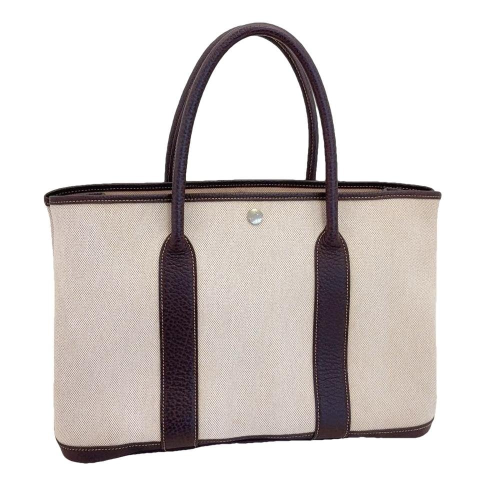 Garden Party leather tote