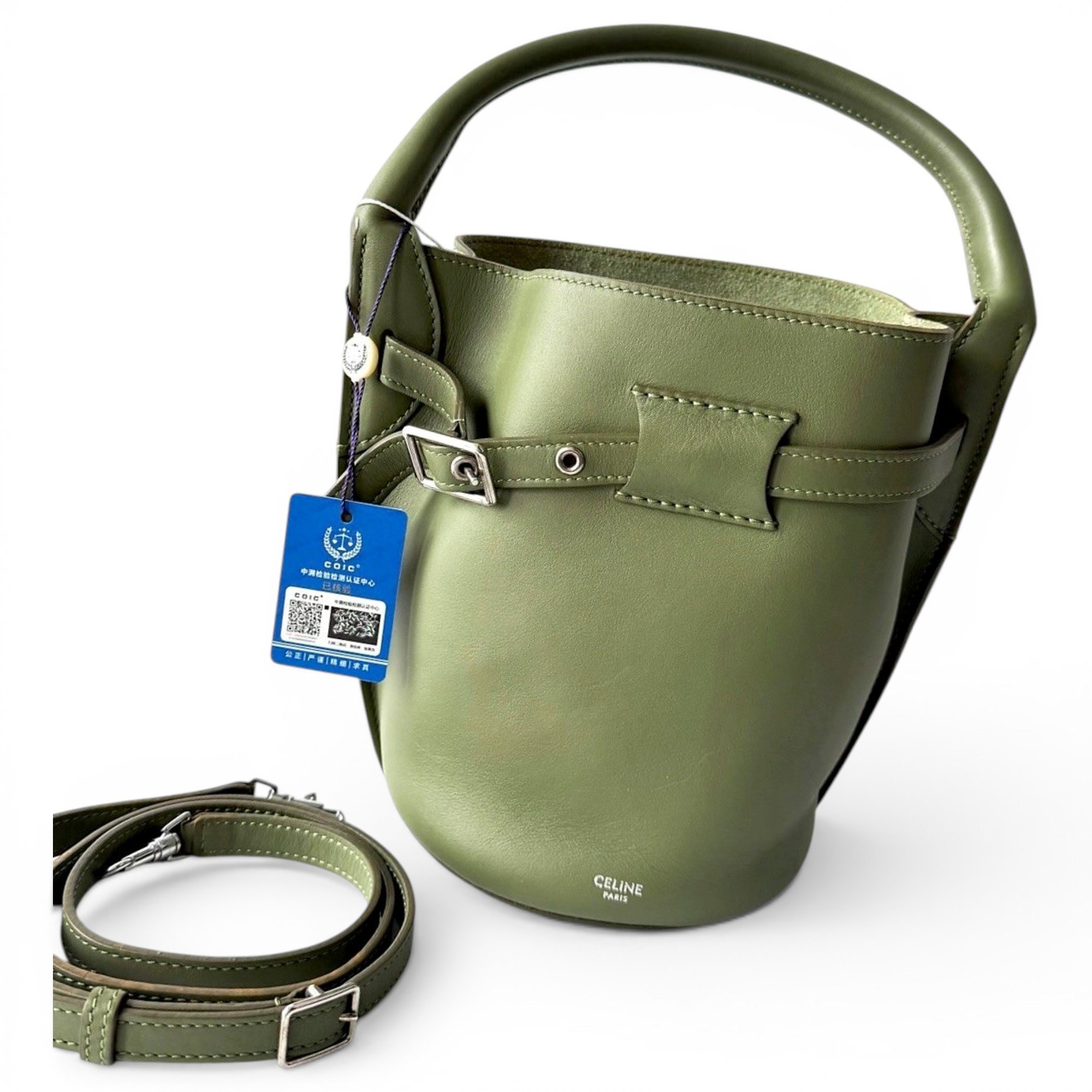 Big Bag leather handbag
