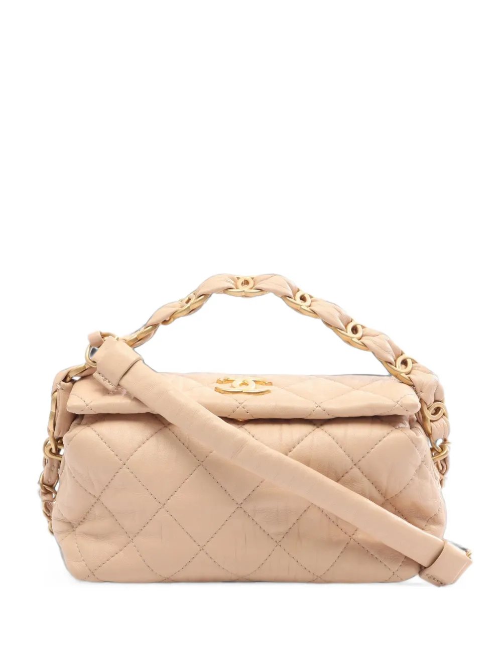 2021-2022 diamond-quilted chain-strap mini bag 