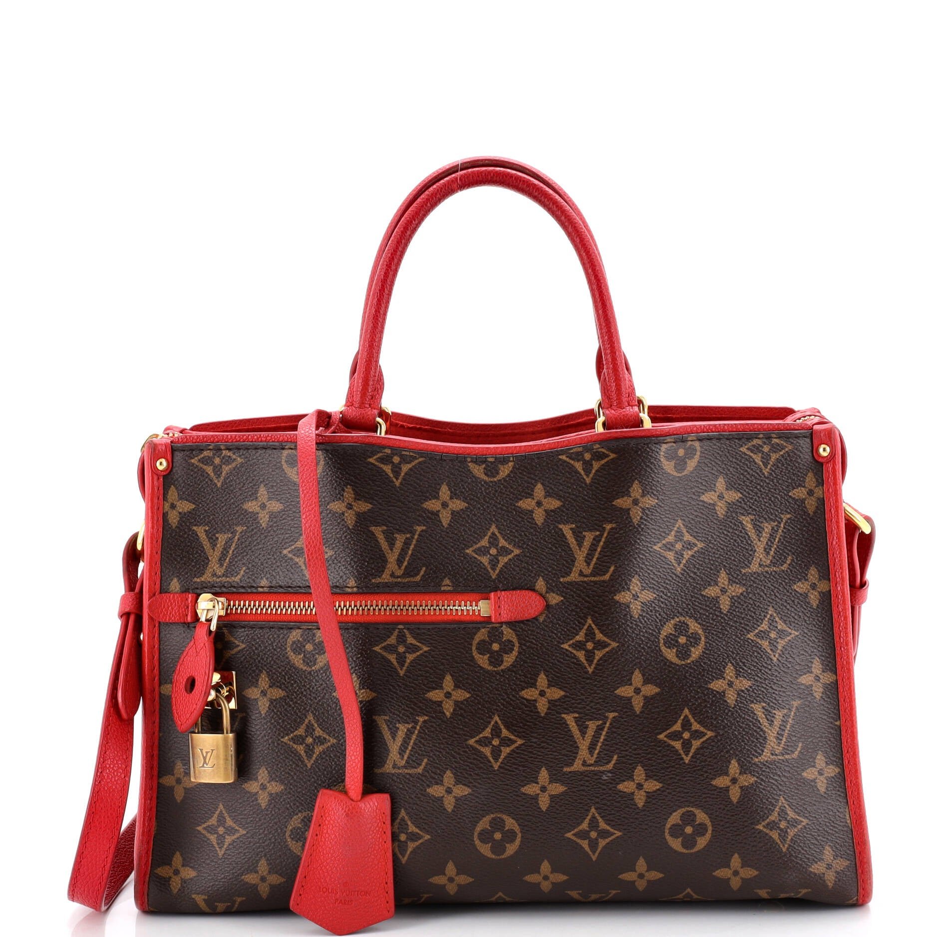 Popincourt NM Handbag Monogram Canvas with Leather PM
