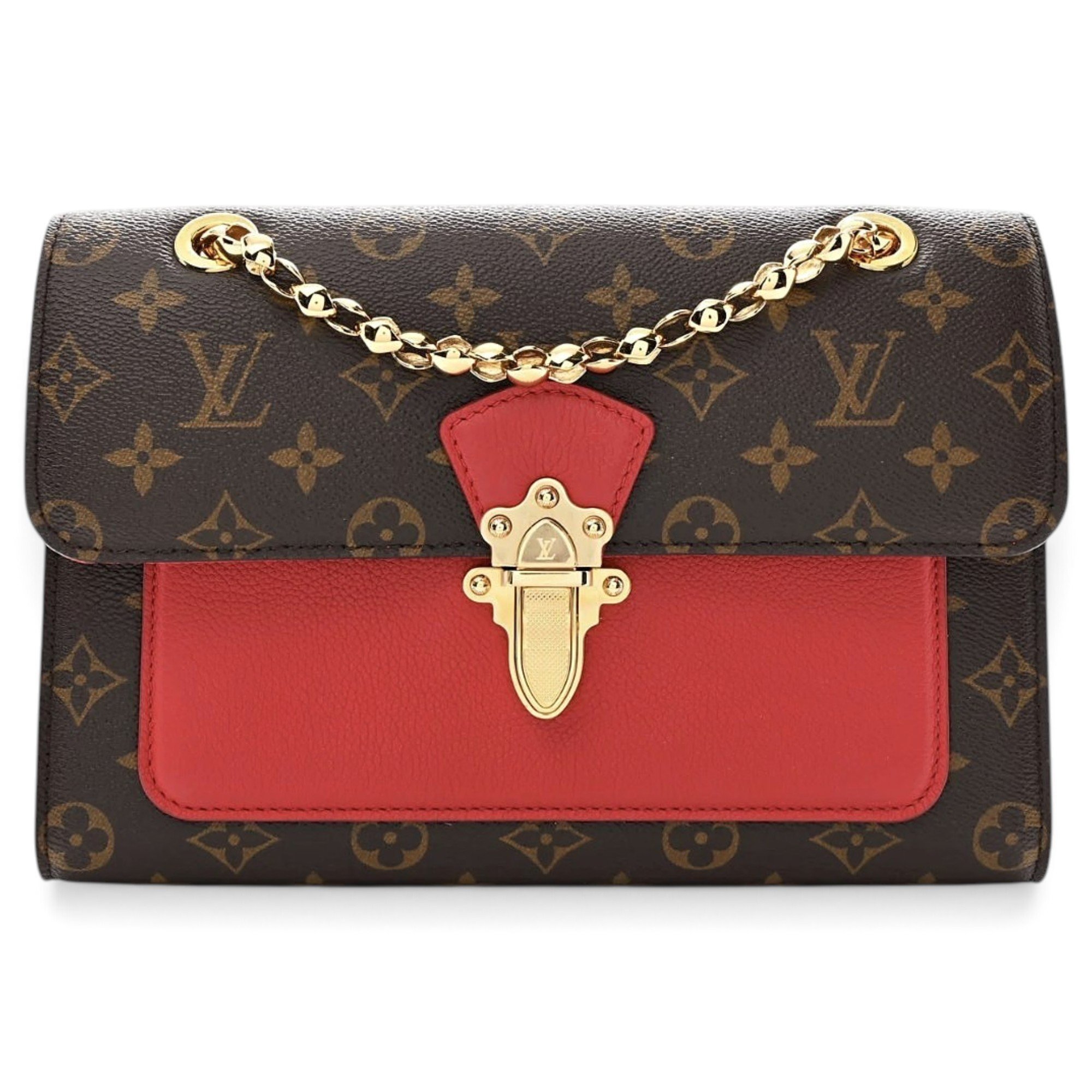 Victoire leather crossbody bag