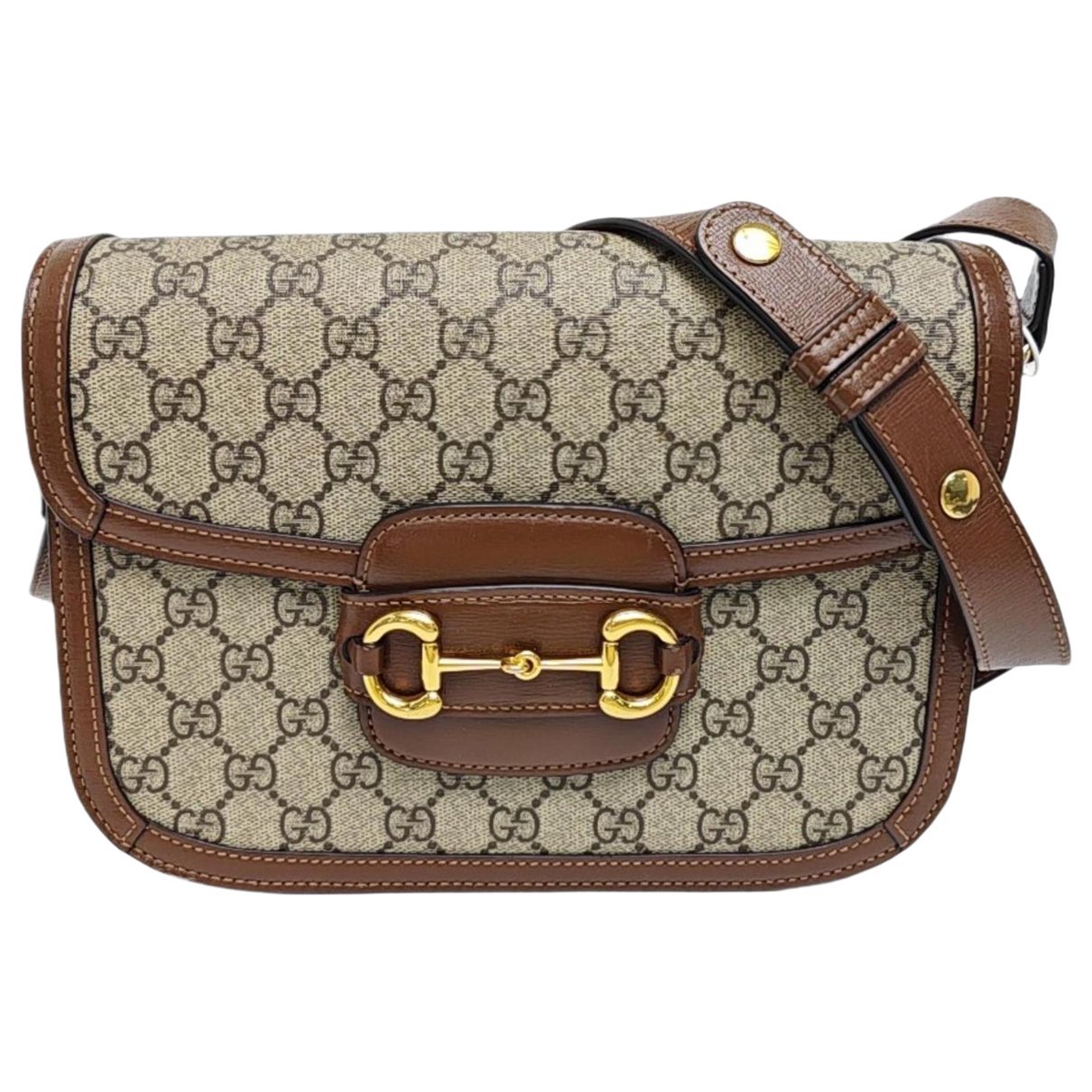 Handle Horsebit 1955 leather crossbody bag