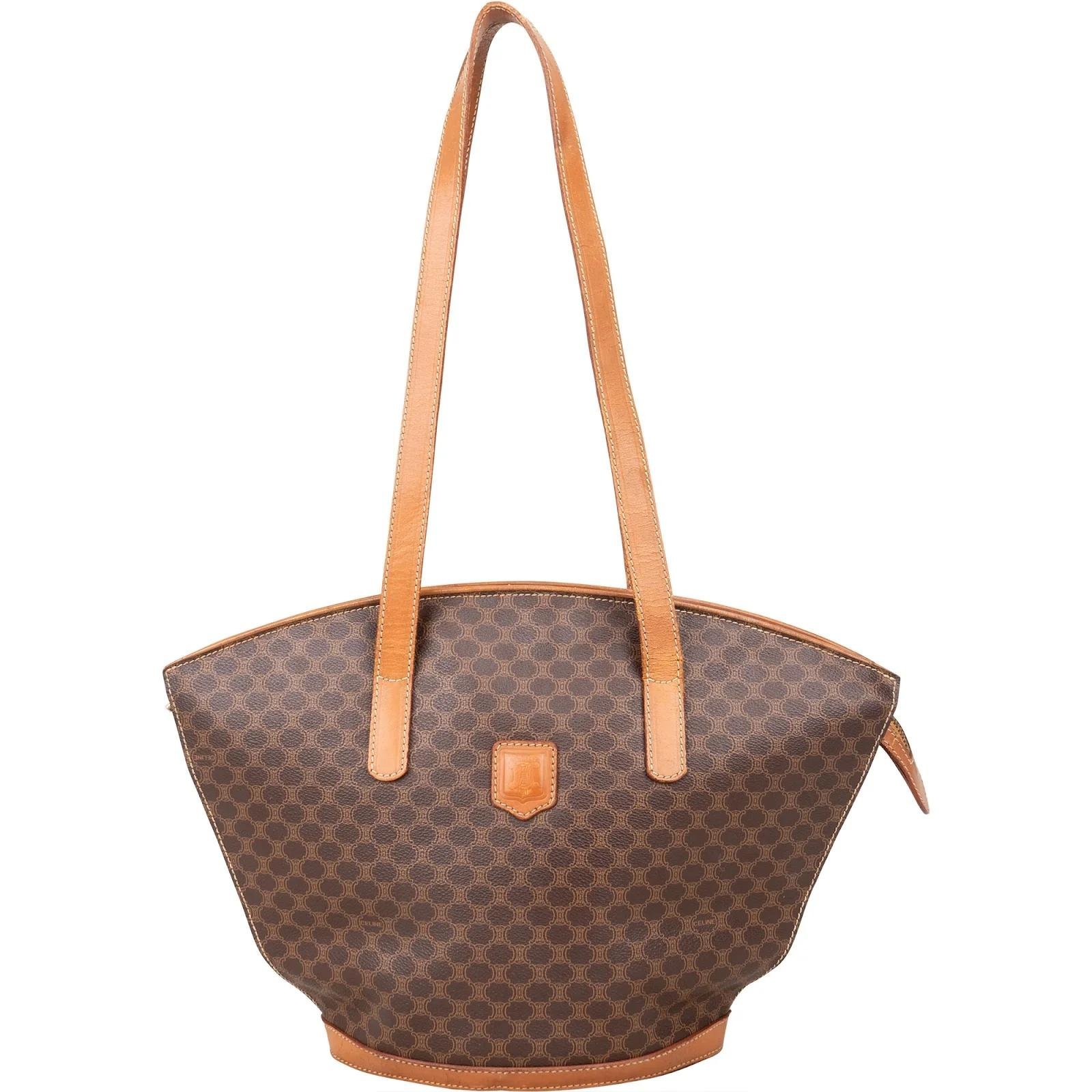Triomphe leather handbag