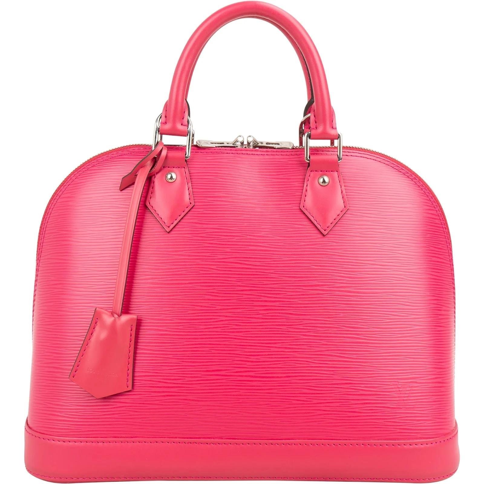 Alma leather handbag