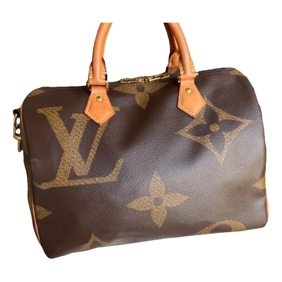 Speedy Bandoulière leather handbag