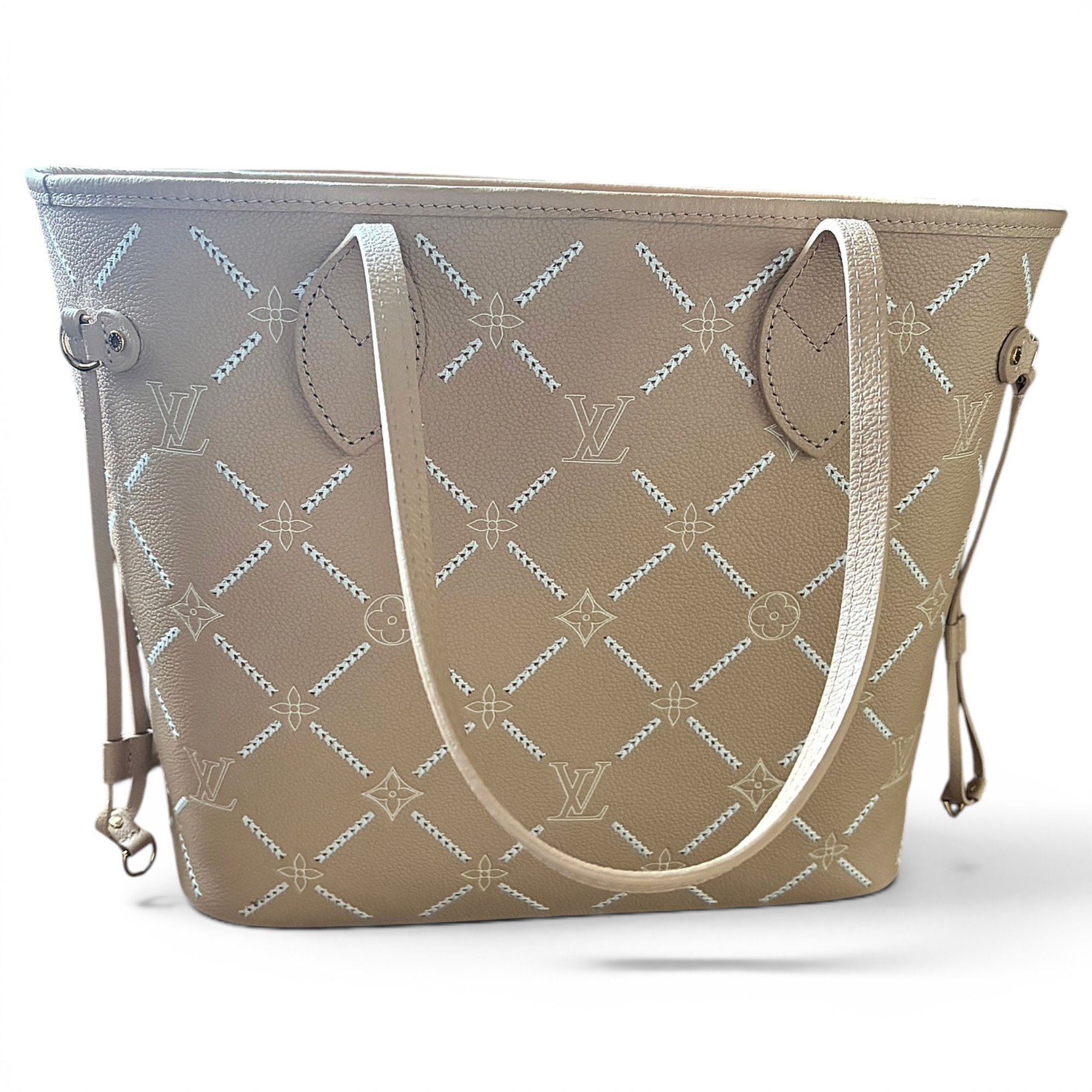 Neverfull leather tote