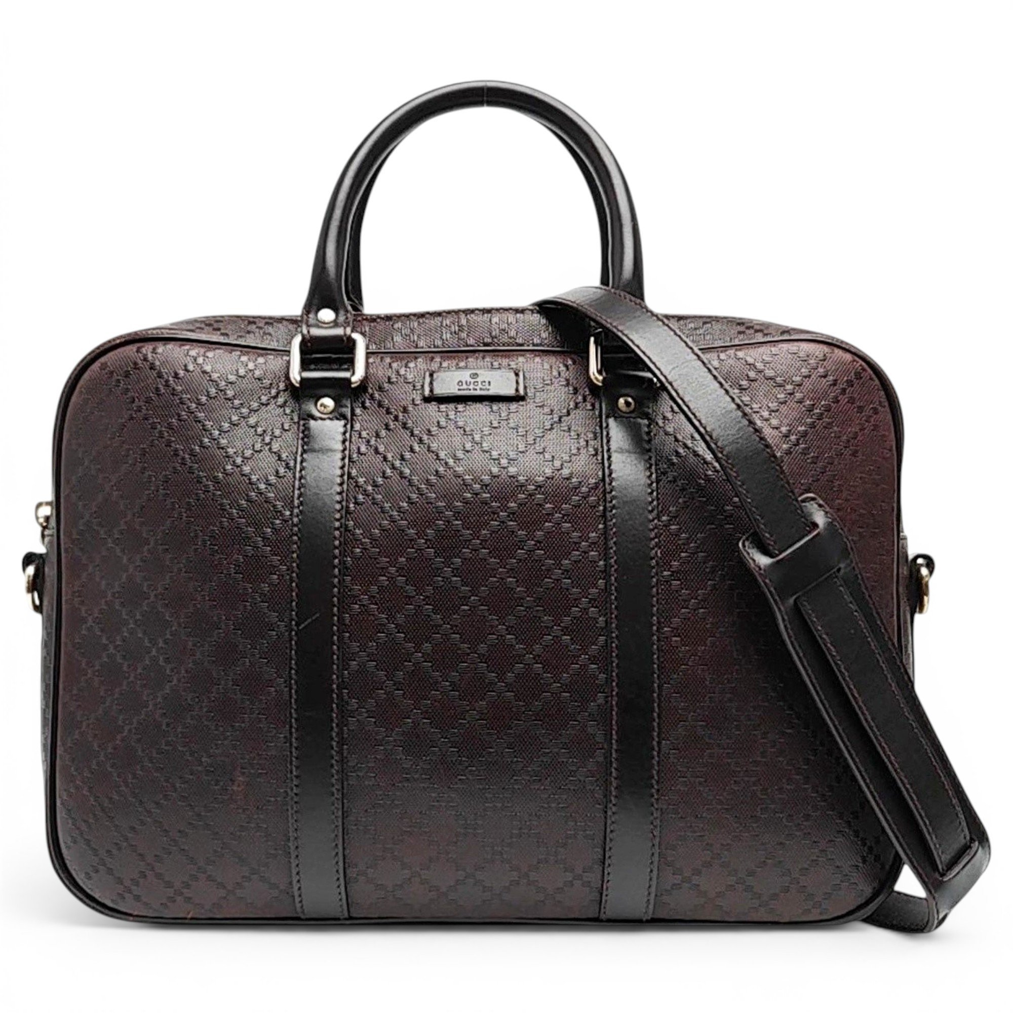 Leather handbag