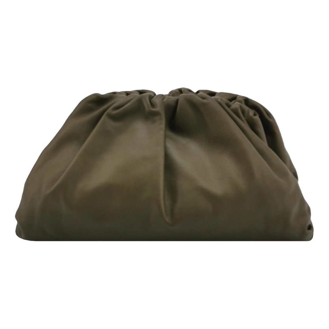 Pouch leather handbag