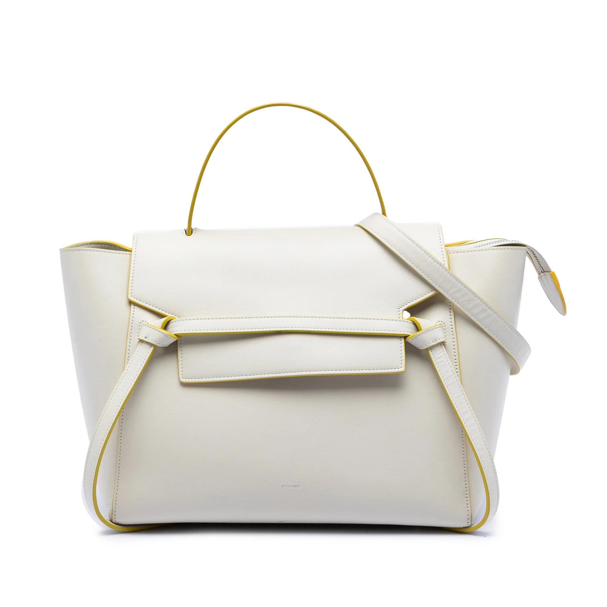 Belt pony-style calfskin handbag