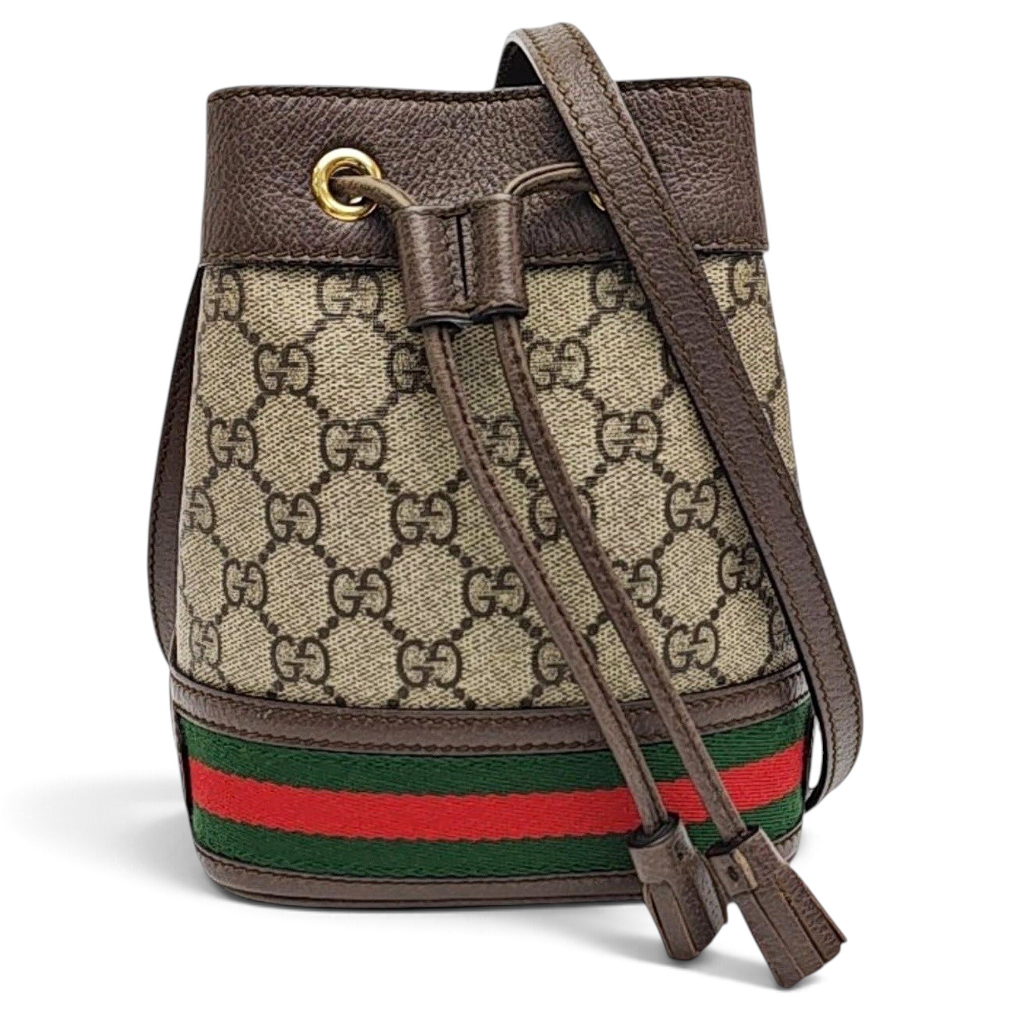Ophidia leather handbag