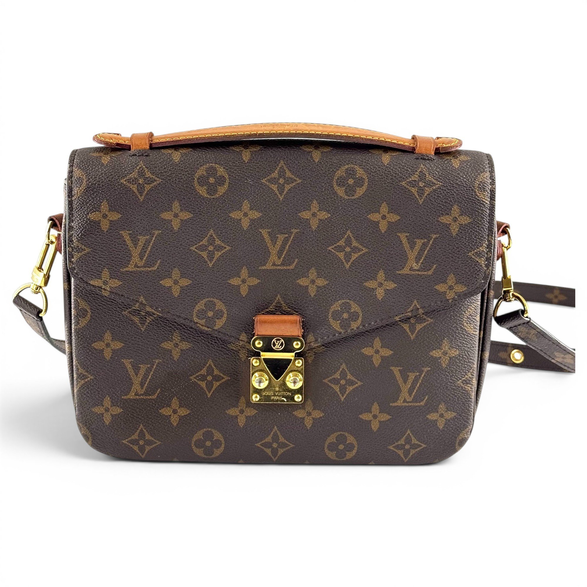 Metis leather crossbody bag