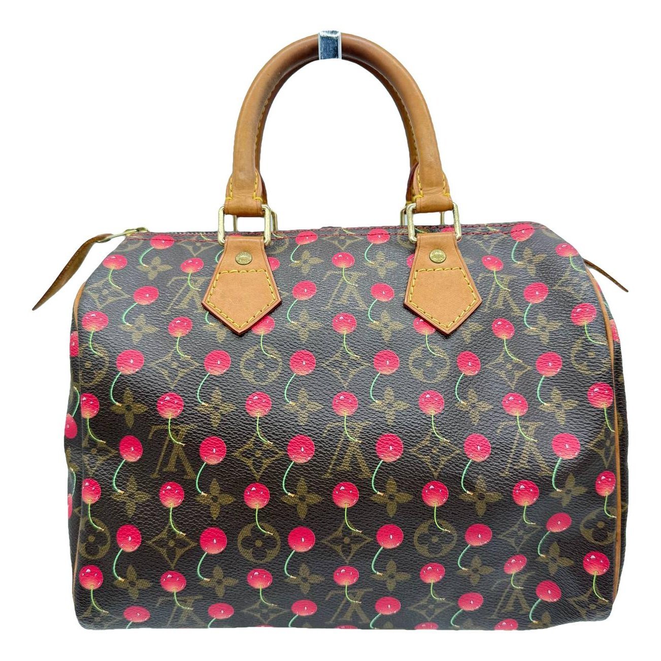 Speedy leather handbag