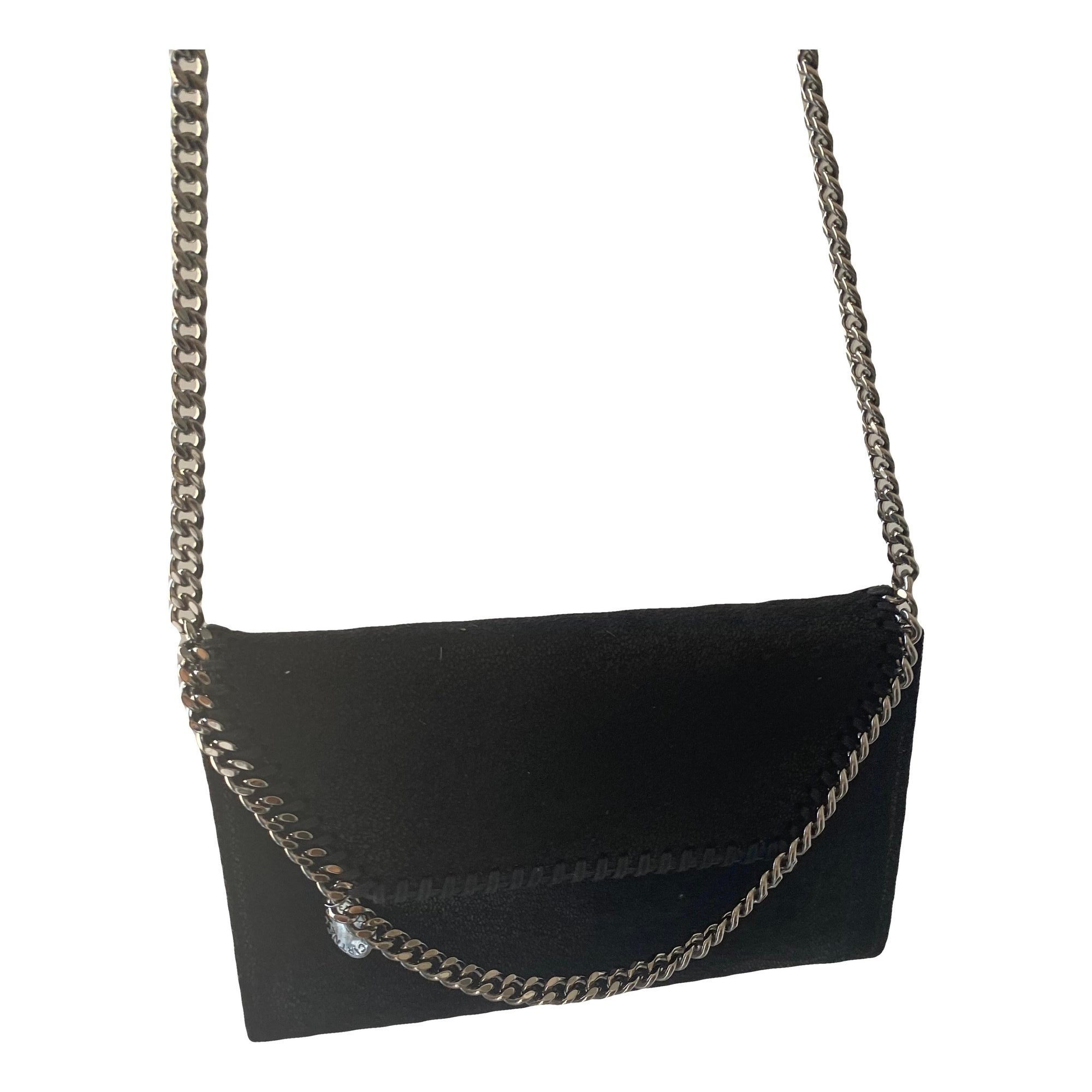 Stella McCartney Falabella pony-style calfskin clutch bag