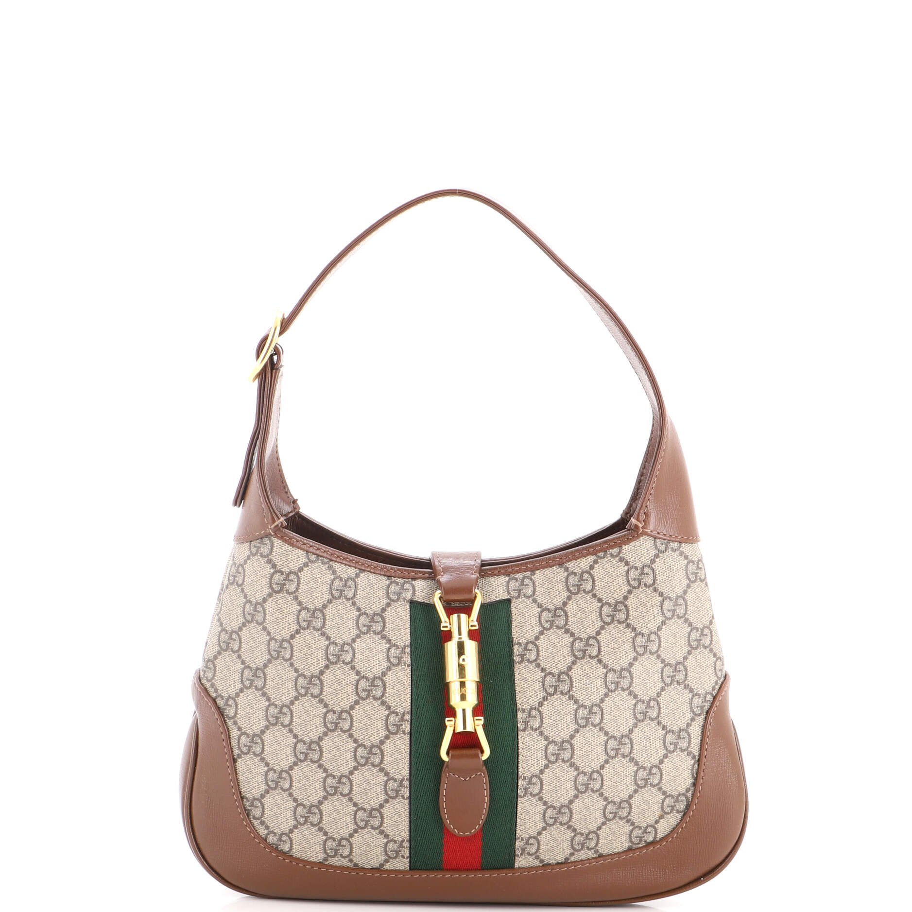 Jackie 1961 Hobo GG Coated Canvas Small