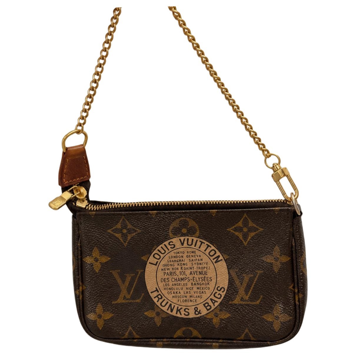 Louis Vuitton Pochette Accessoire leather mini bag
