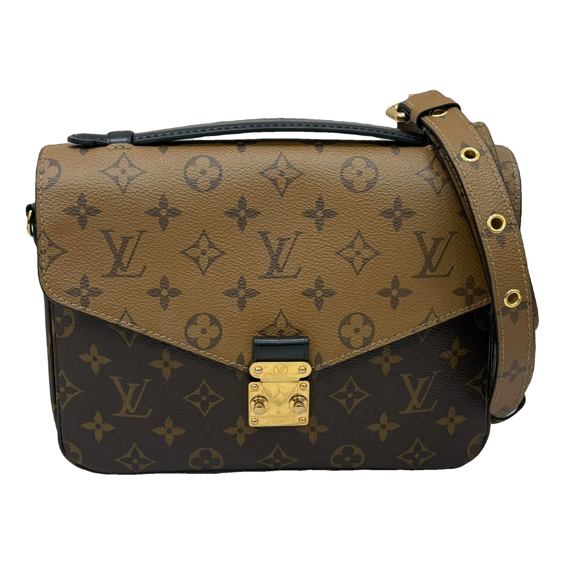 Metis leather handbag