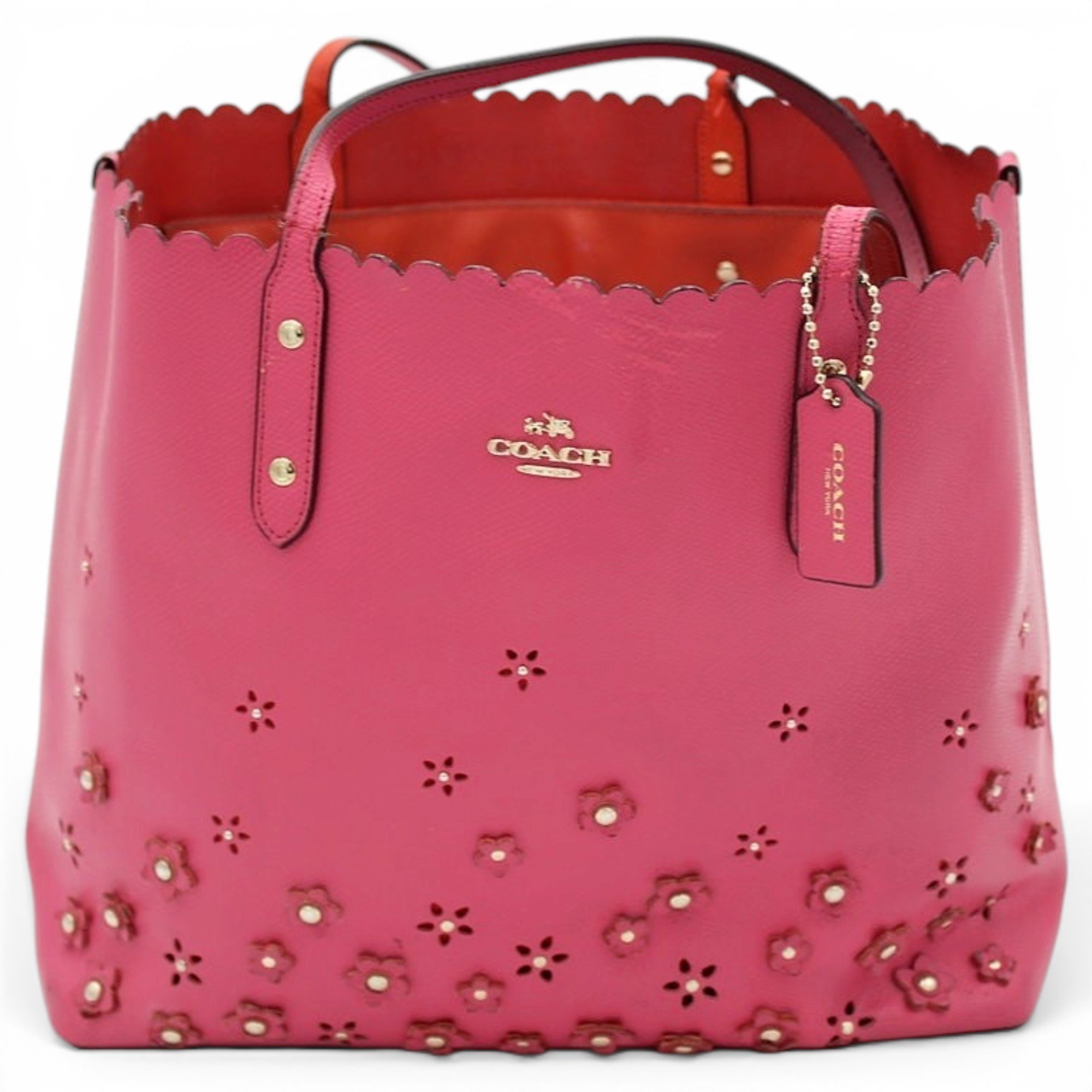 Leather tote