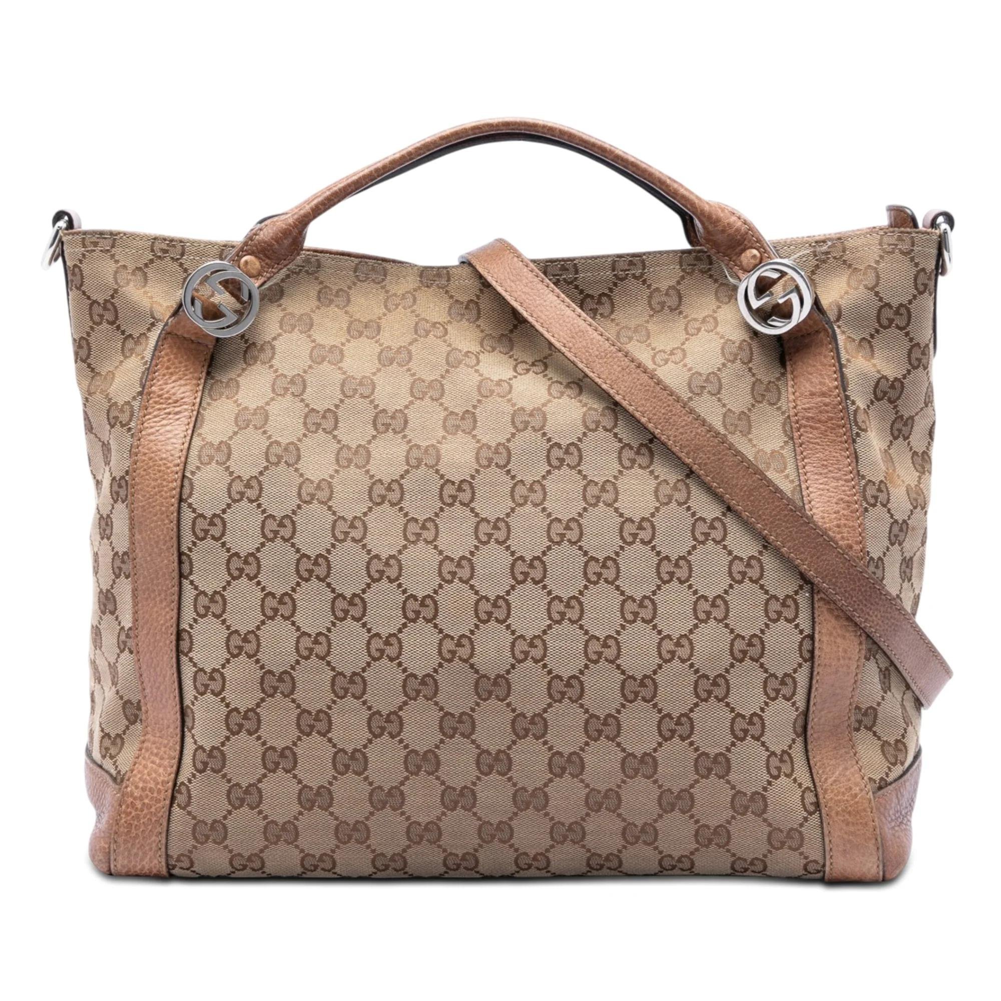 Miss GG leather satchel