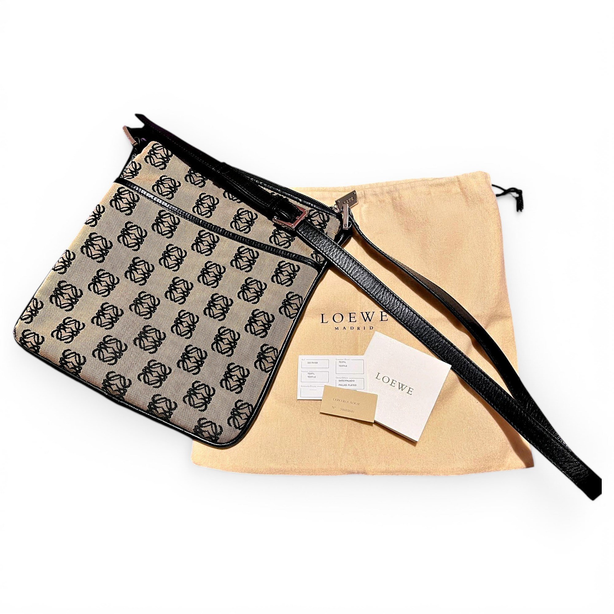 Loewe Anagram cloth crossbody bag