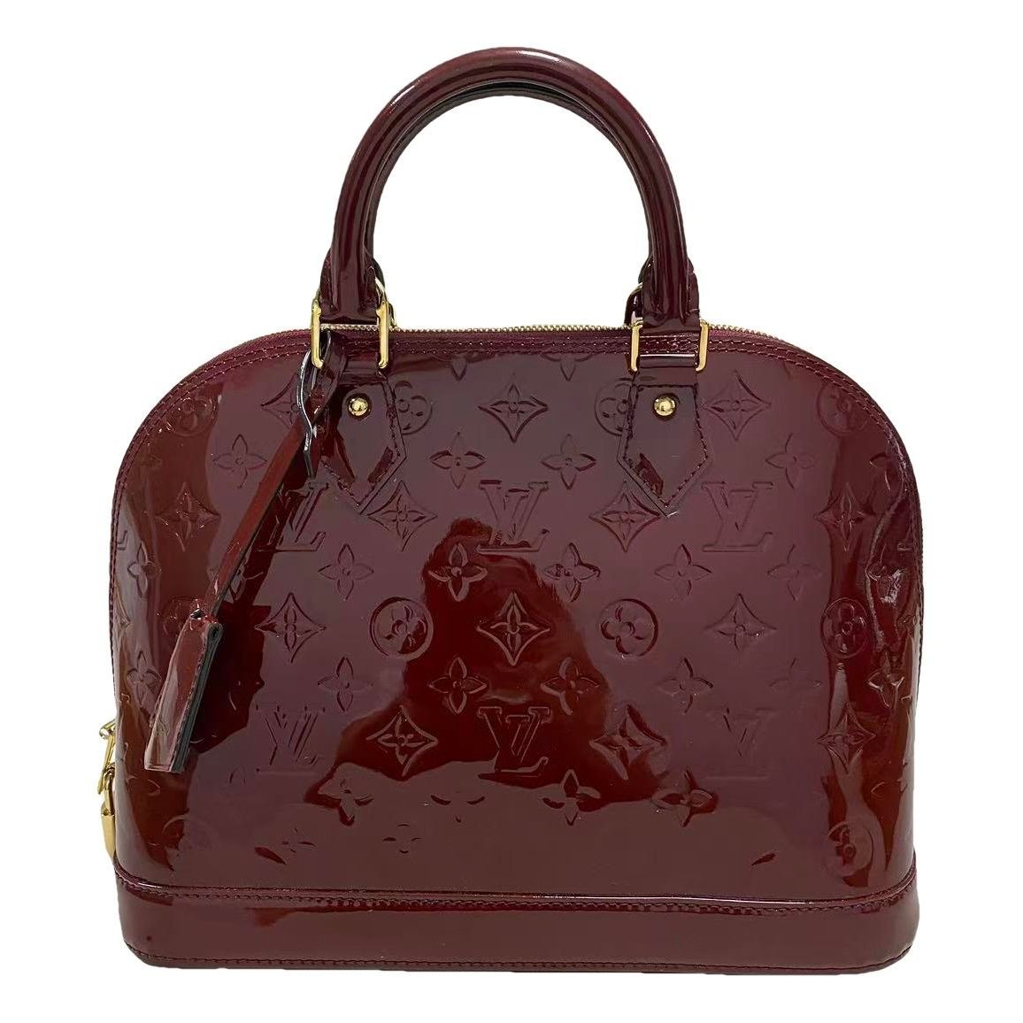 Alma patent leather handbag