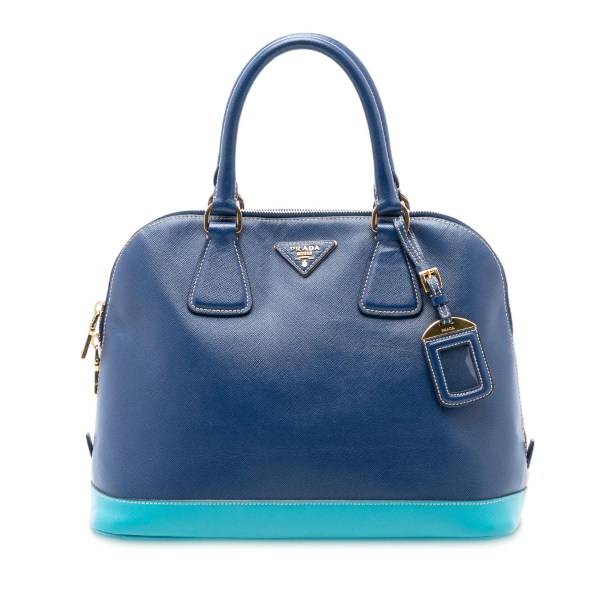 Promenade leather handbag