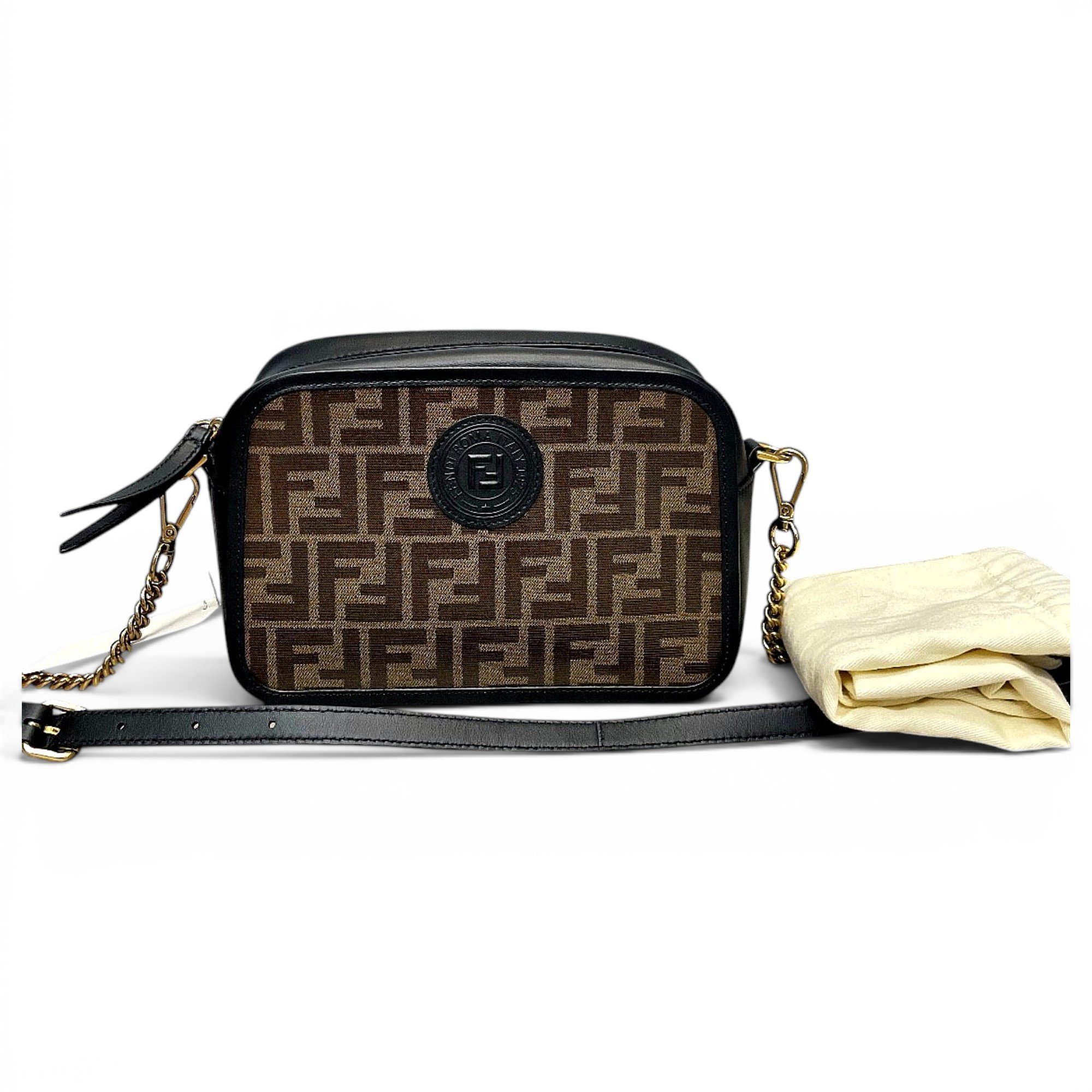 Vinyl crossbody bag