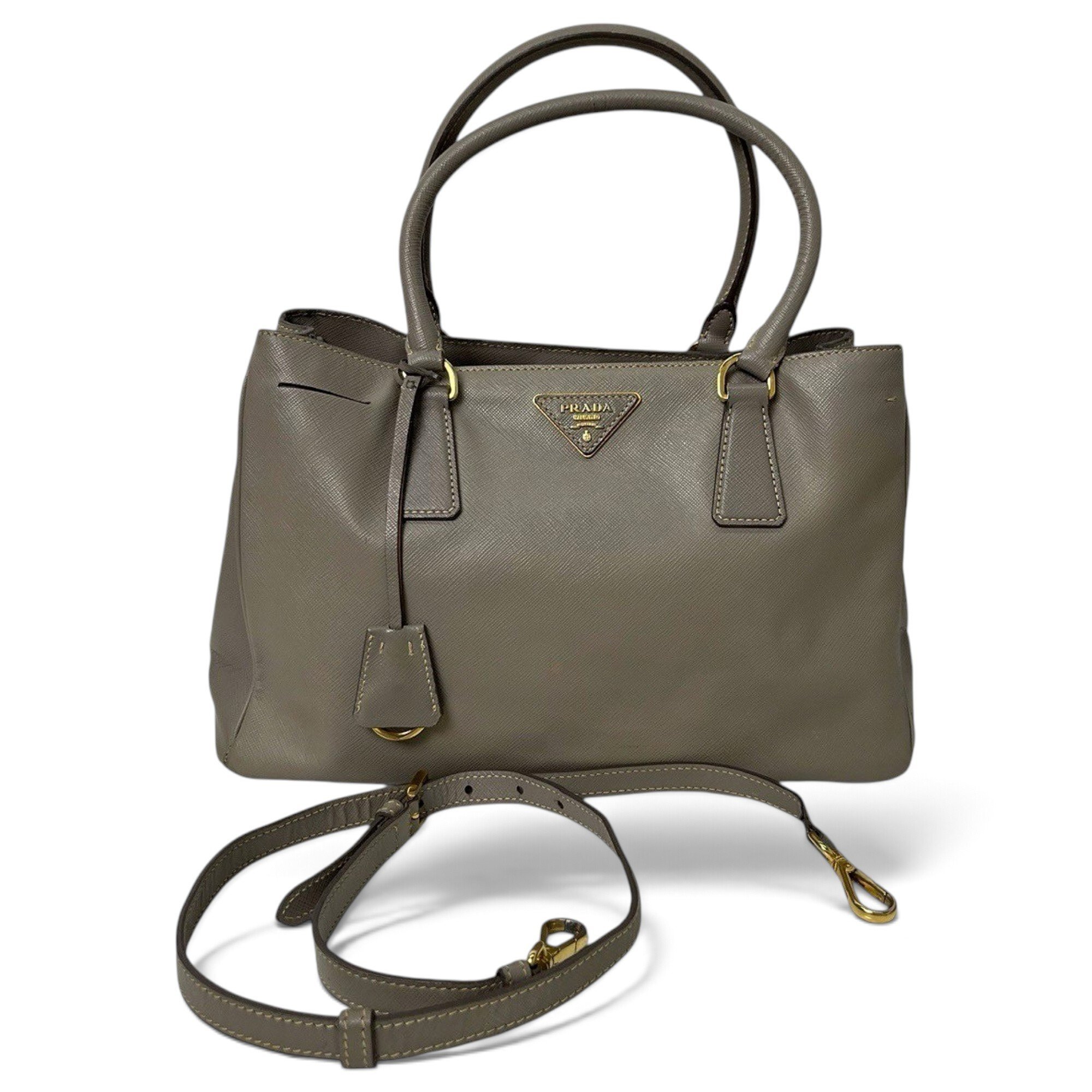 Galleria leather handbag
