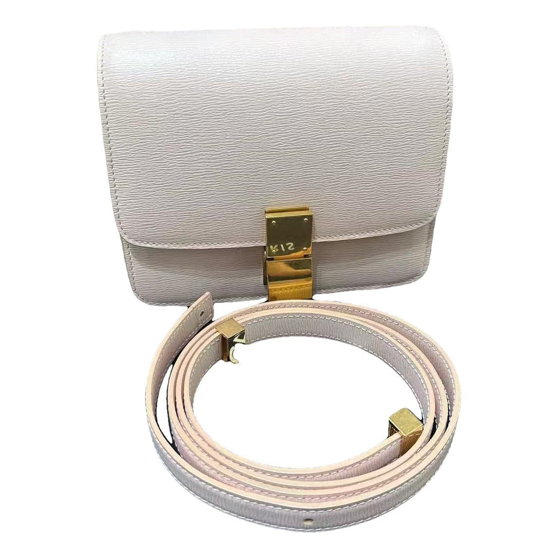 Classic leather crossbody bag