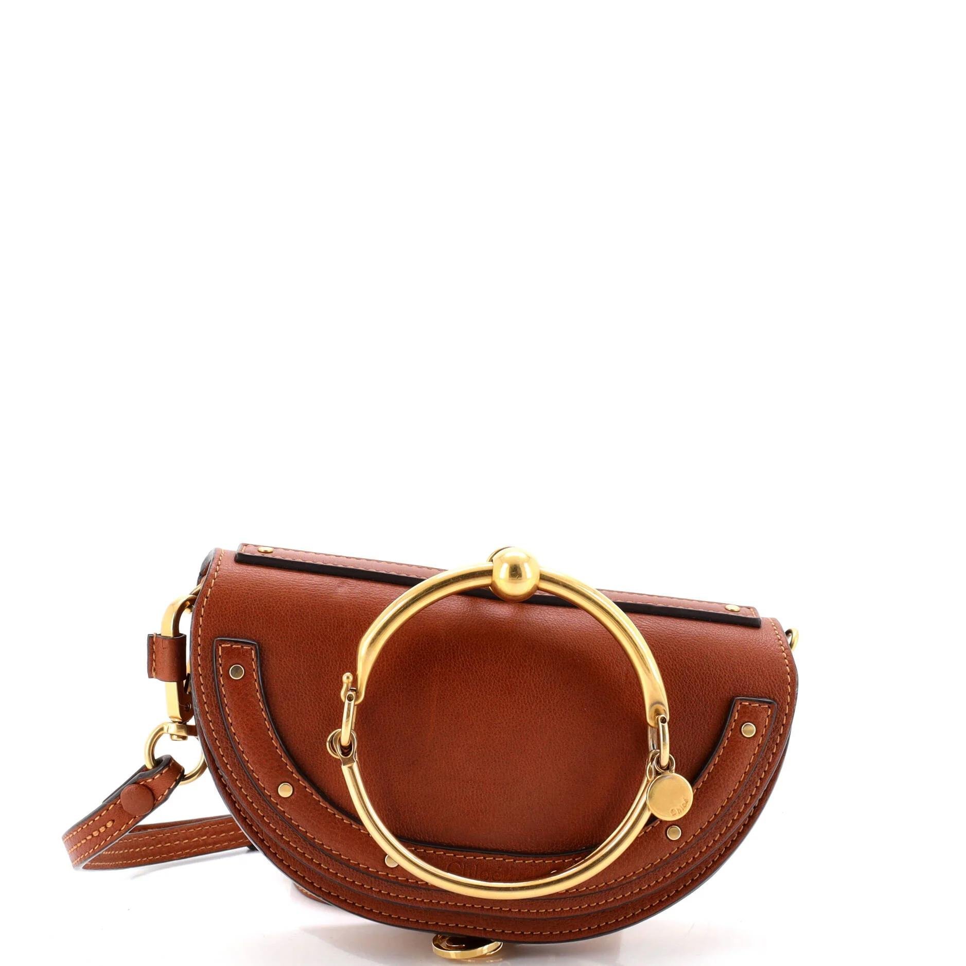 Leather crossbody bag