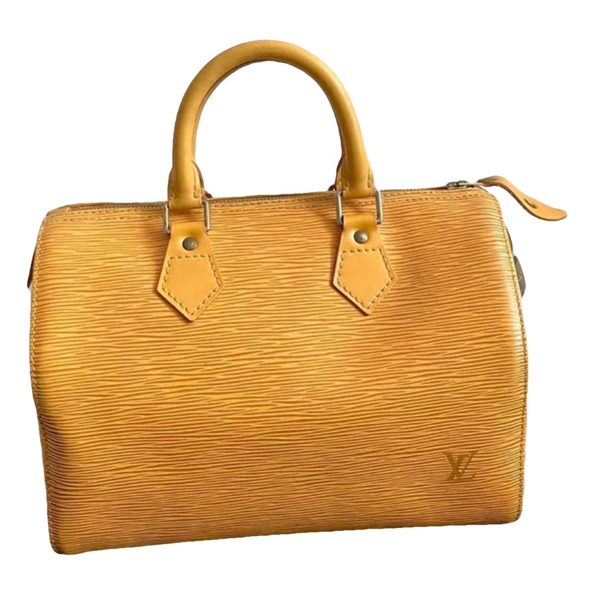 Speedy leather handbag