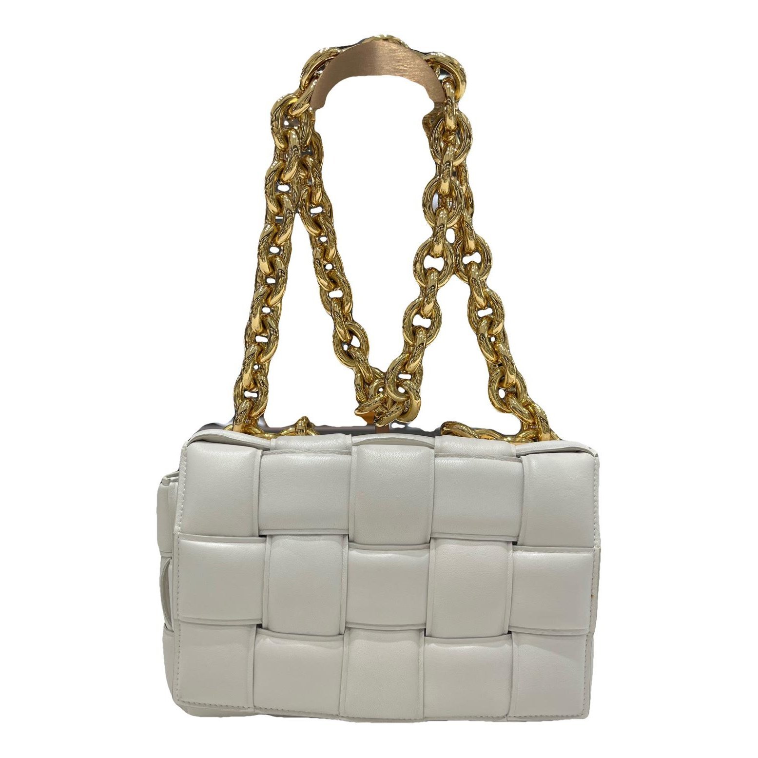 Chain Cassette leather handbag
